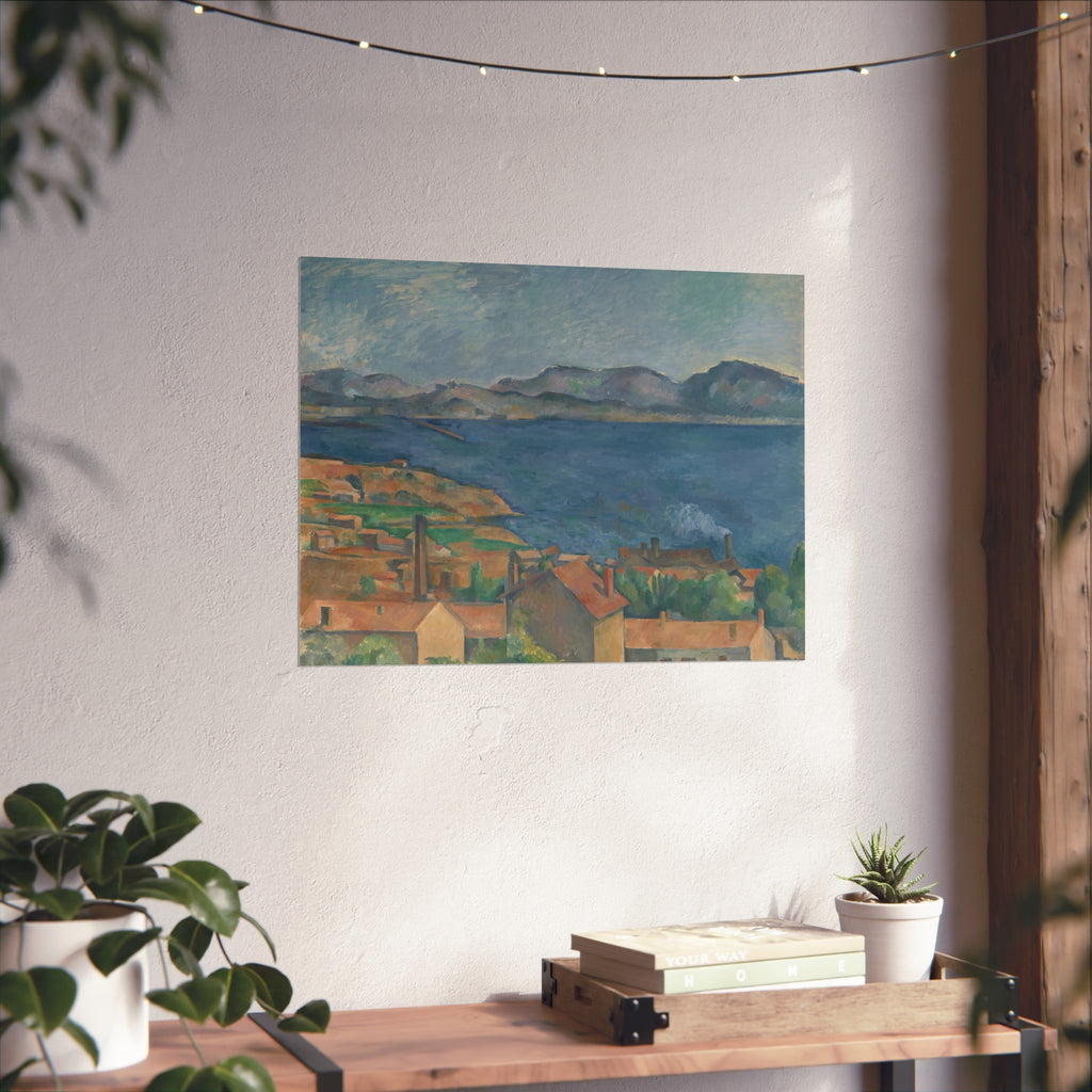 Paul Cezanne - The Bay of Marseille, Seen from L'Estaque | Fine Art Poster