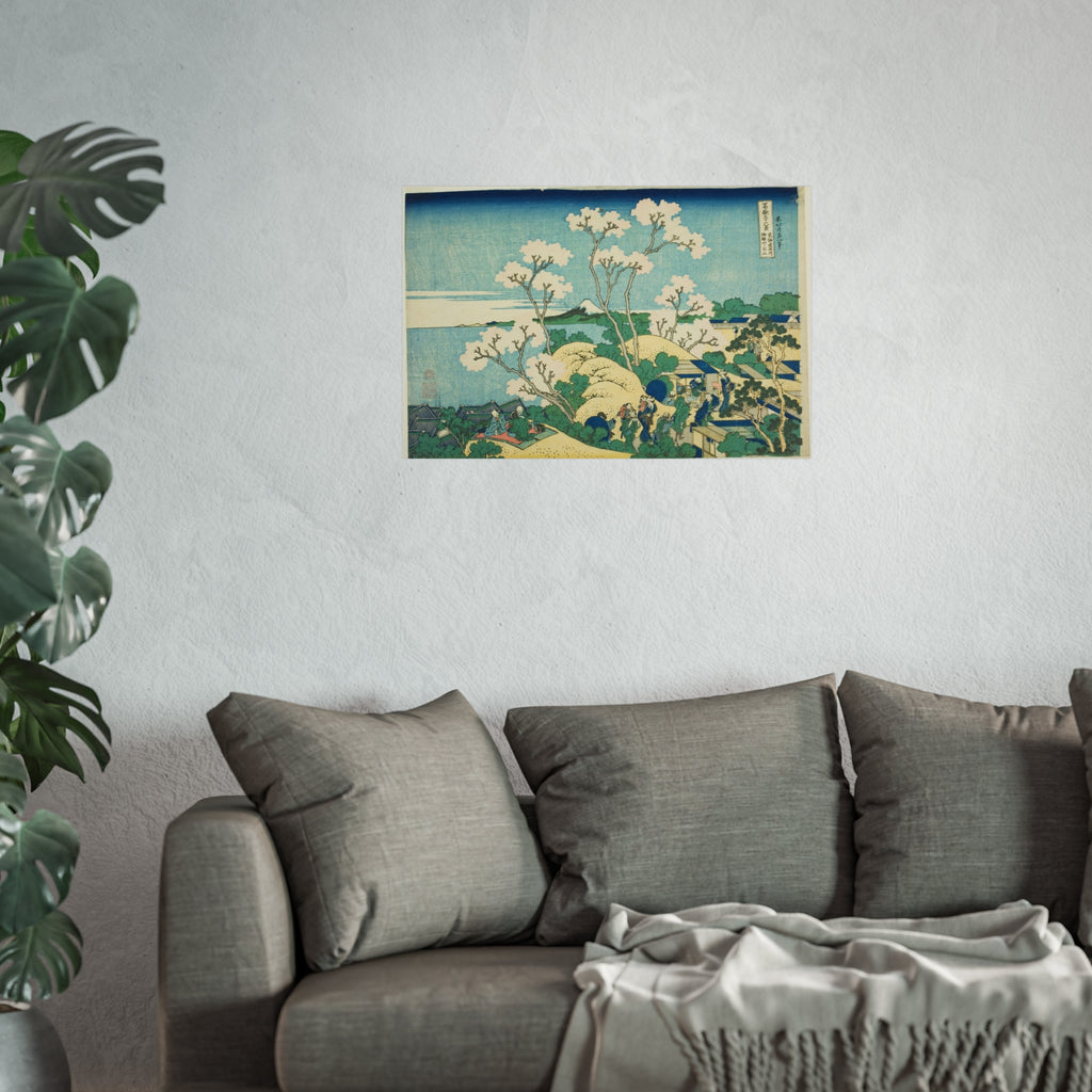 Katsushika Hokusai - Goten Hill at Shinagawa | Fine Art Poster
