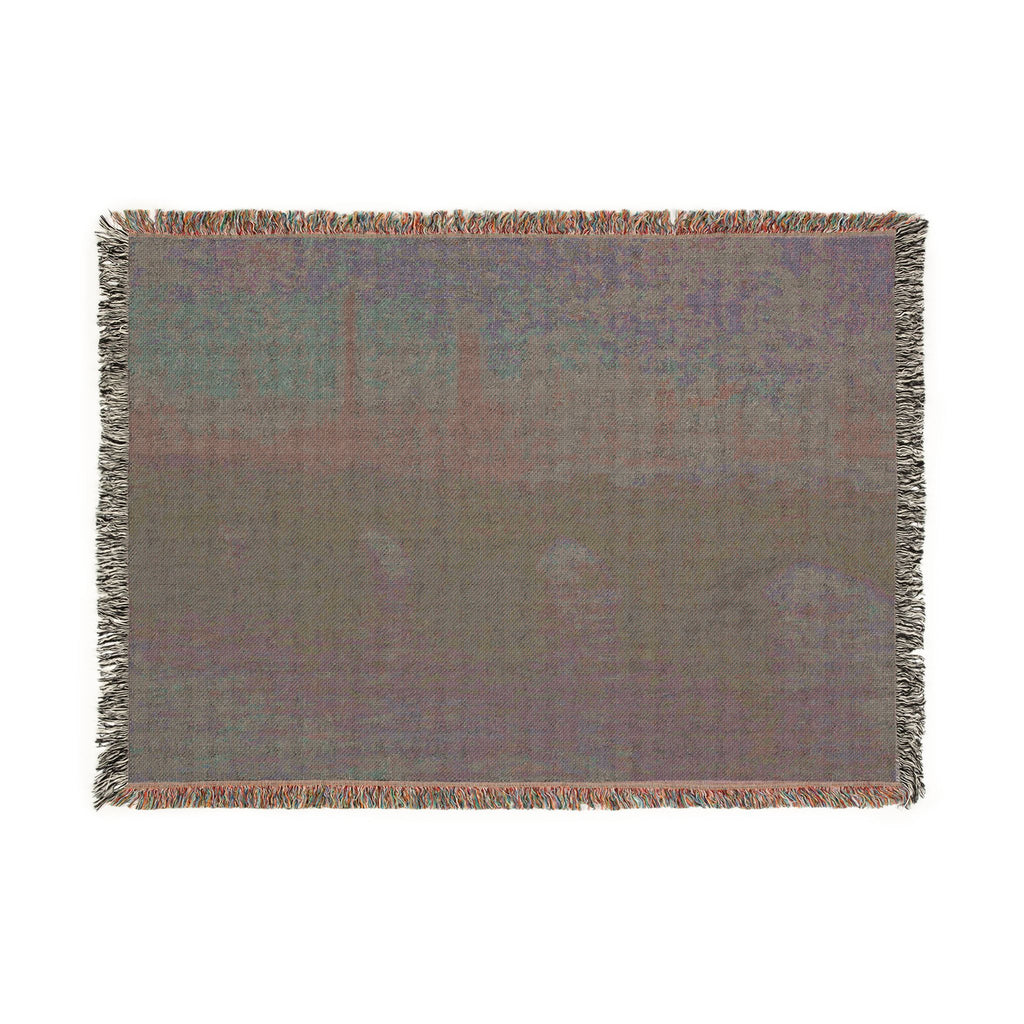 Claude Monet - Waterloo Bridge, Gray Weather | Woven Tapestry Blanket