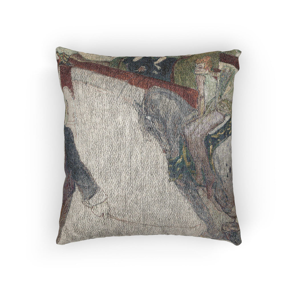 Henri de Toulouse-Lautrec - Equestrienne (At the Cirque Fernando) | Woven Pillow