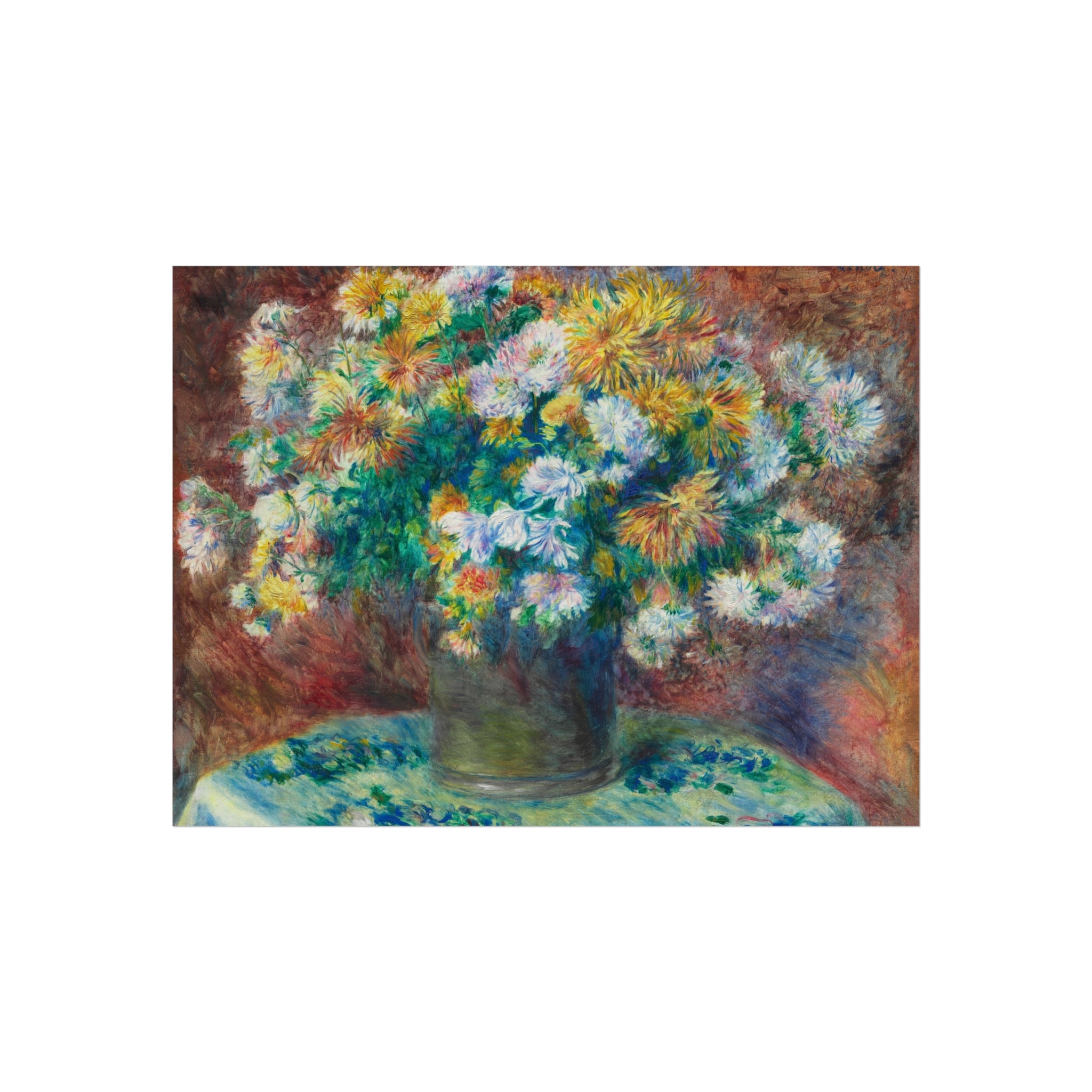 Pierre-Auguste Renoir - Chrysanthemums | Fine Art Poster