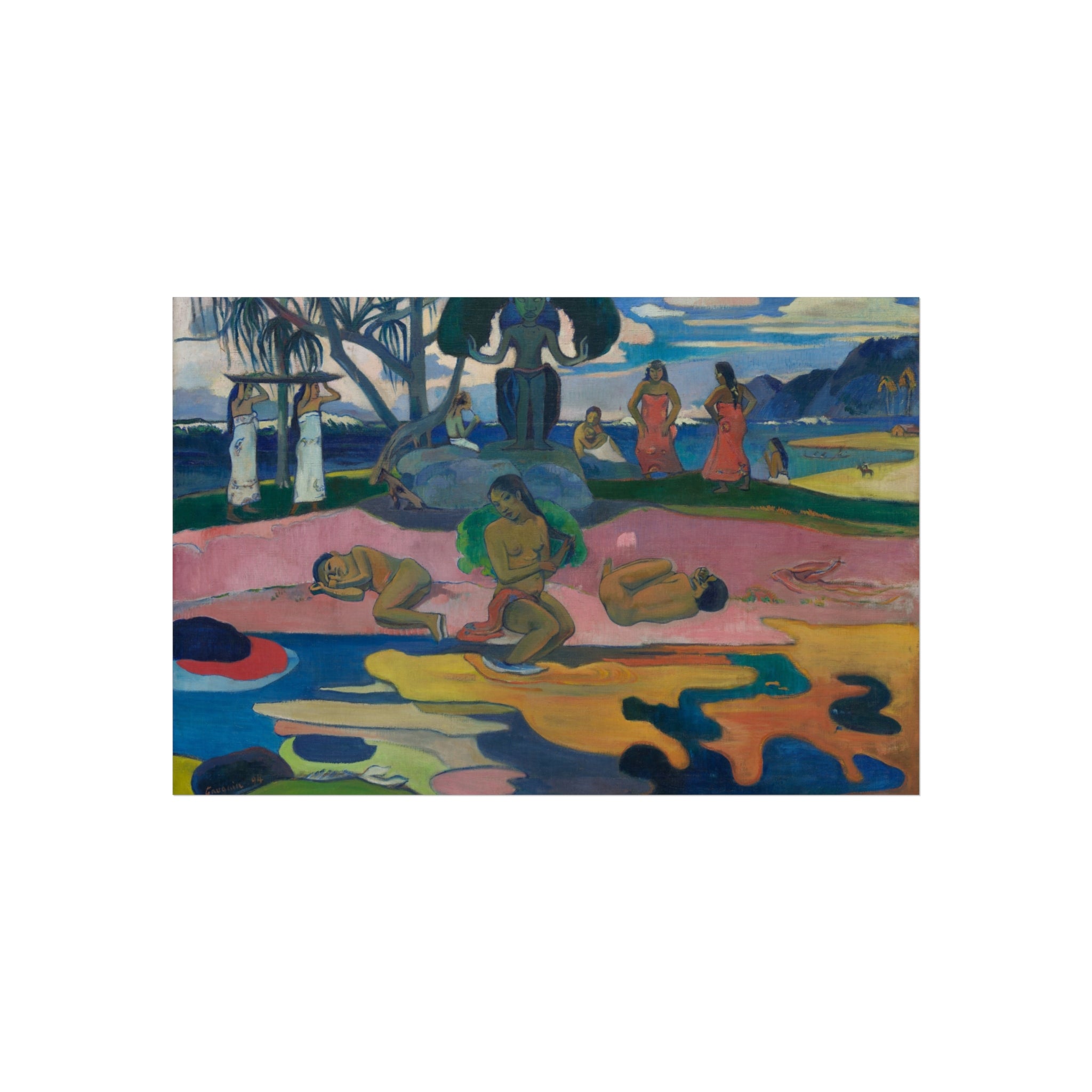 Paul Gauguin - Mahana no atua (Day of the God) | Fine Art Poster