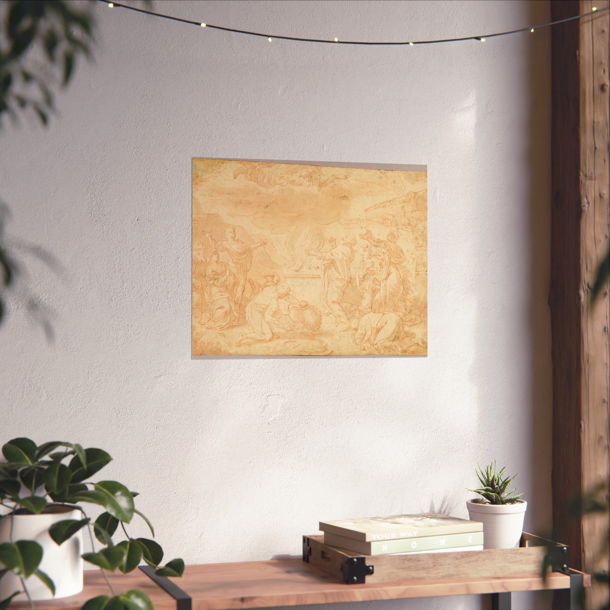 Nicolas Poussin - Noah's Sacrifice | Fine Art Poster
