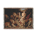 Sir Peter Paul Rubens - Daniel in the Lions' Den - Google Art Project | Woven Tapestry Blanket