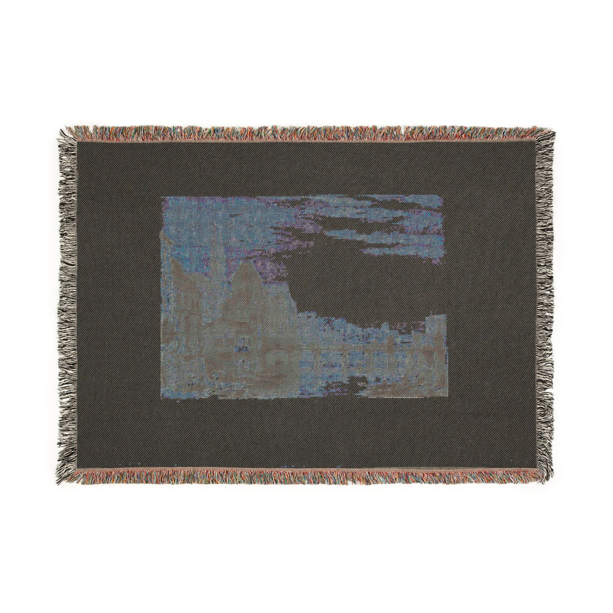 Joseph Mallord William Turner - Basle, plate 5 from Liber Studiorum | Woven Tapestry Blanket