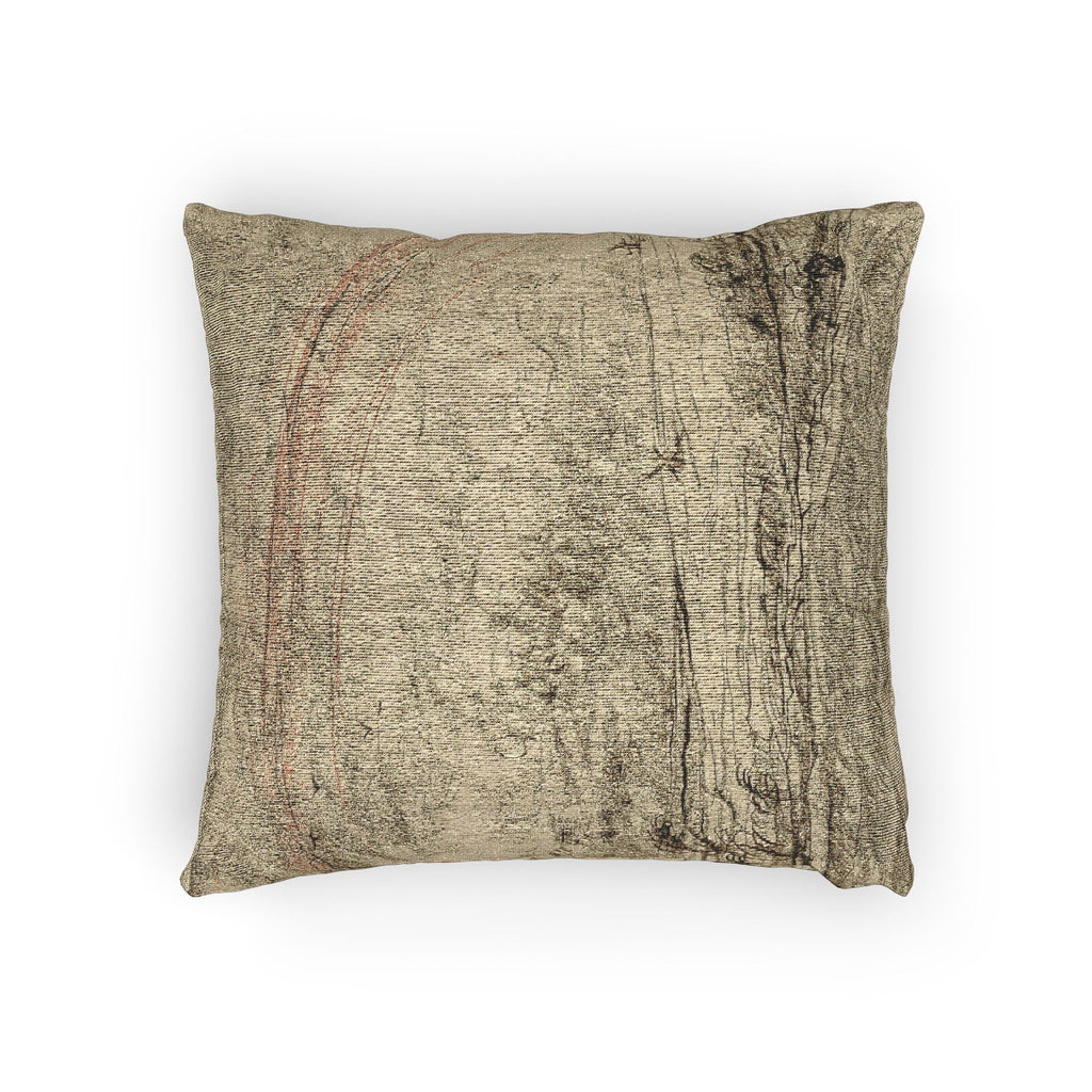 Charles François Daubigny - Landscape with a Rainbow | Woven Pillow