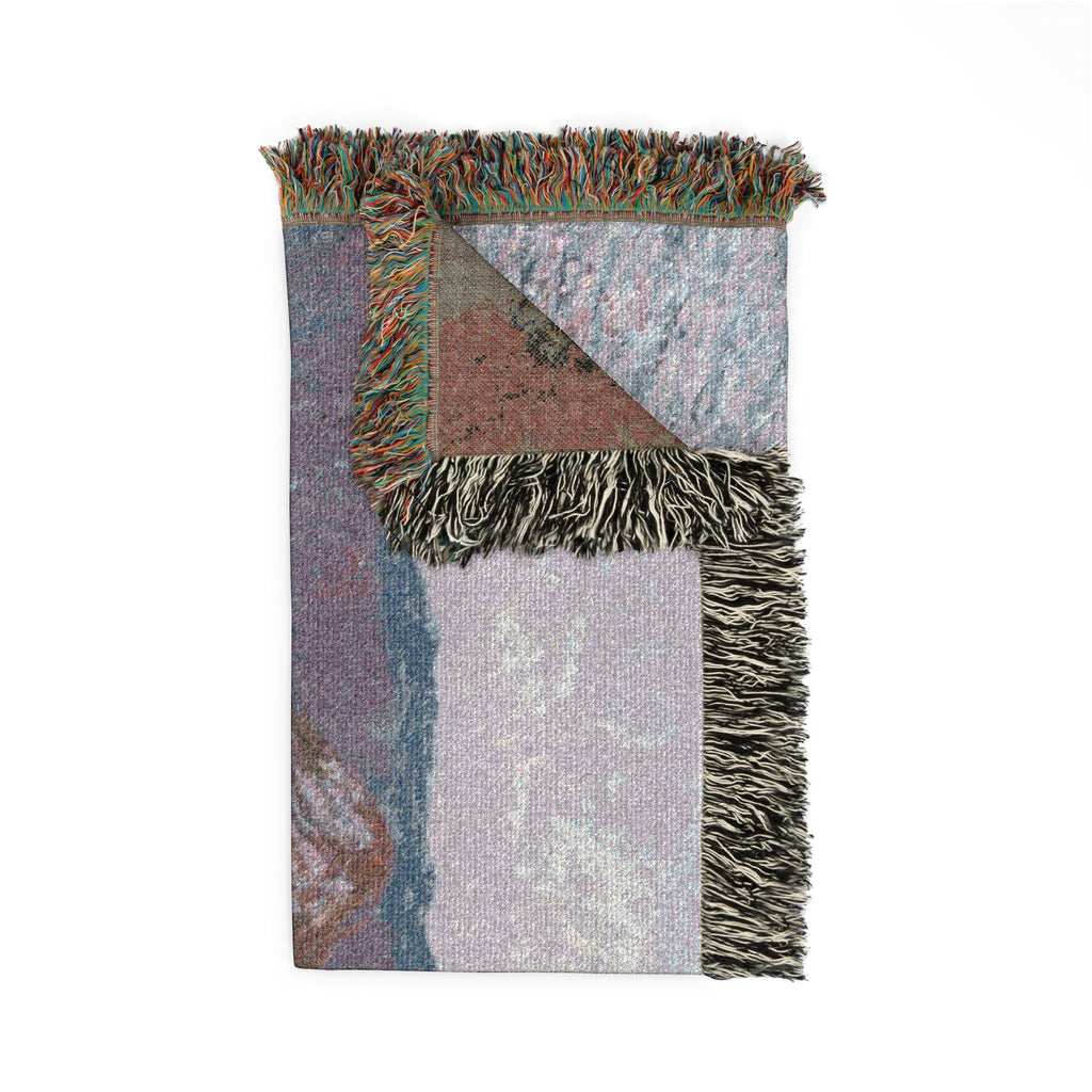 Claude Monet - Stack of Wheat | Woven Tapestry Blanket