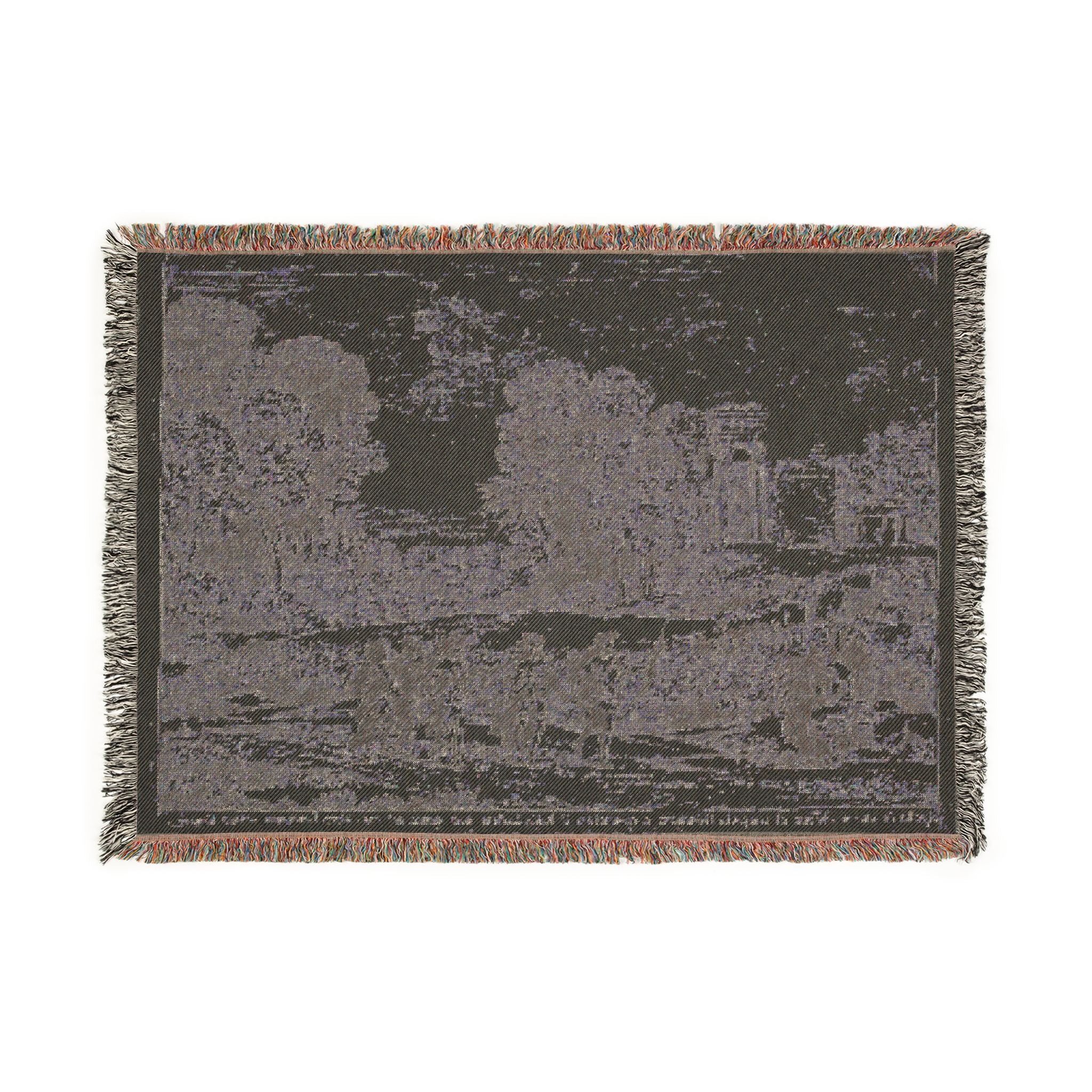 Claude Lorrain - Time, Apollo and the Seasons | Woven Tapestry Blanket