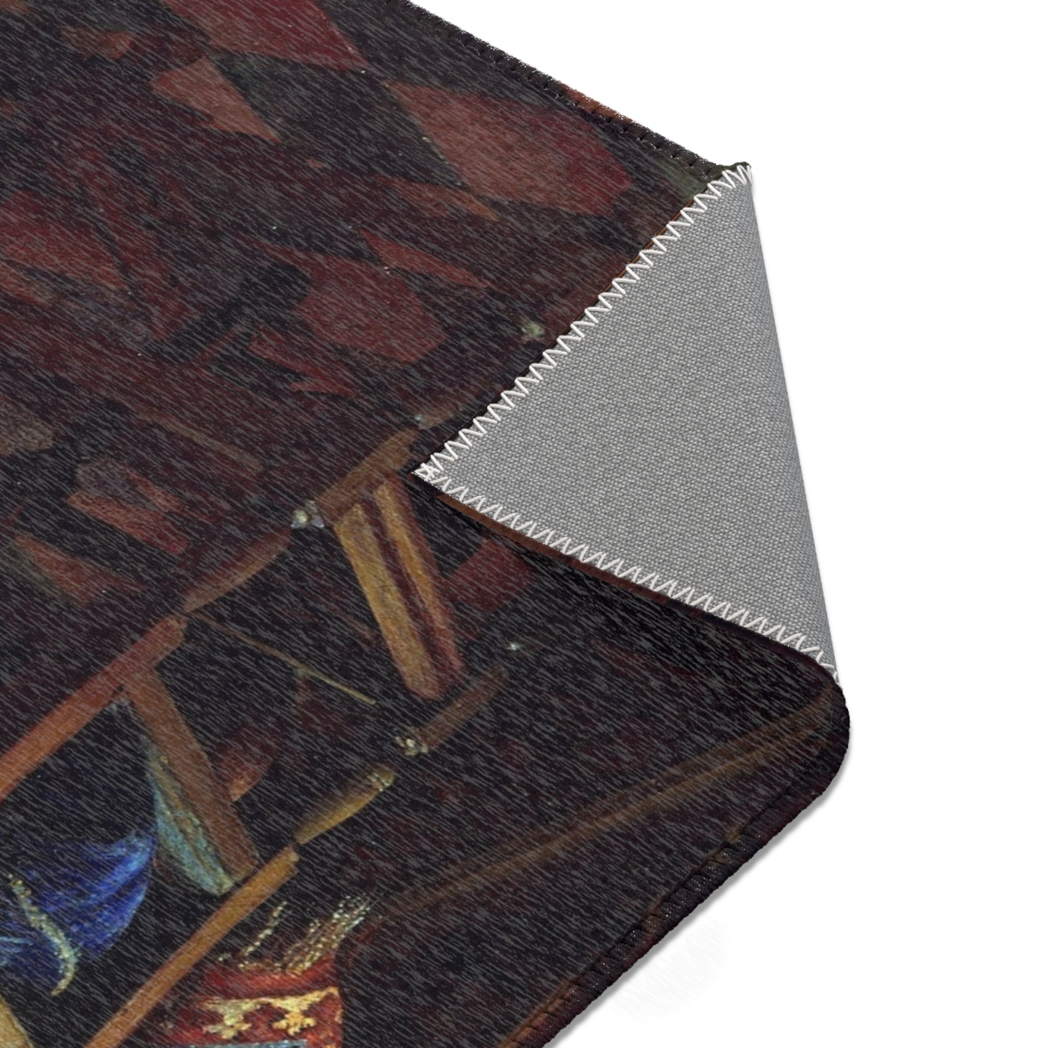 Jan Vermeer van Delft - The Glass of Wine - Google Art Project | Area Rug