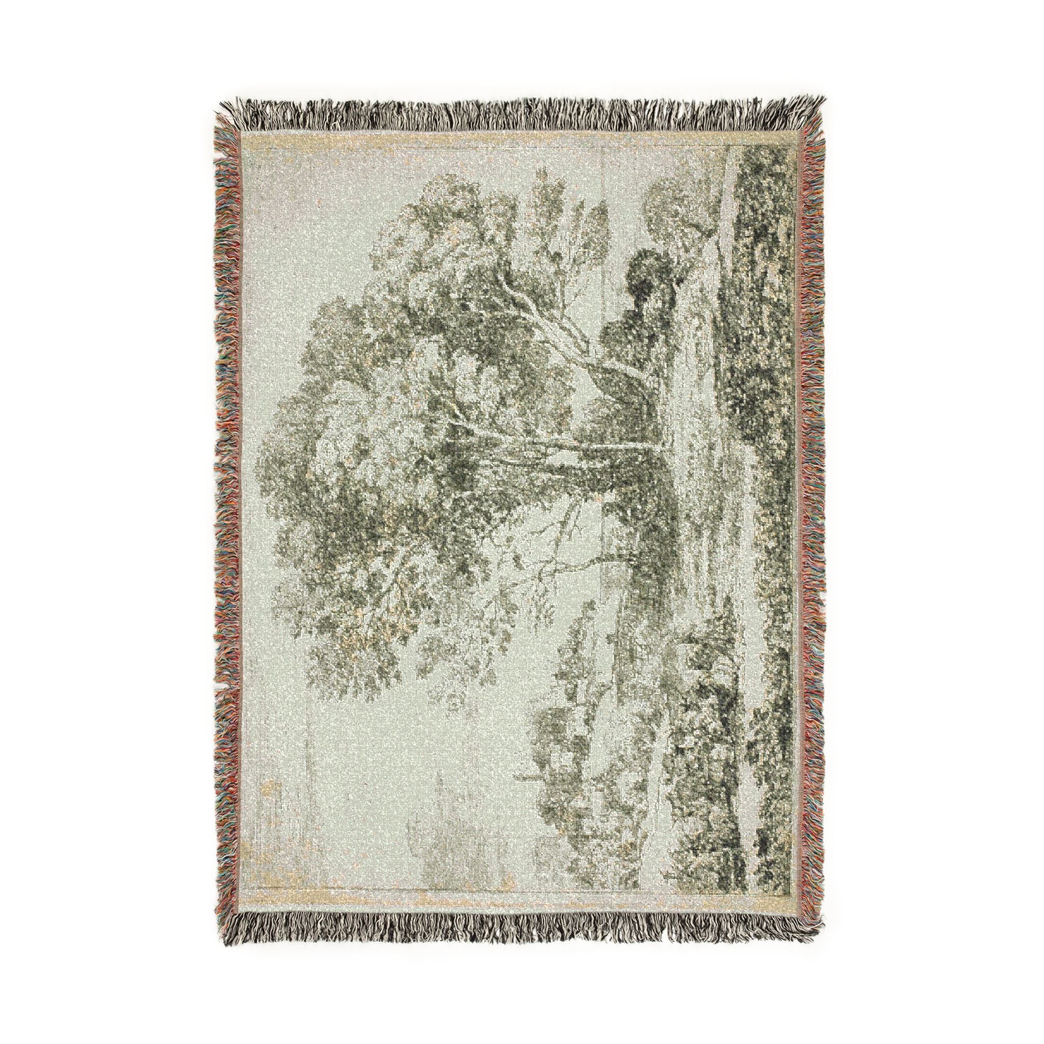 Claude Lorrain - The Goatherd | Woven Tapestry Blanket
