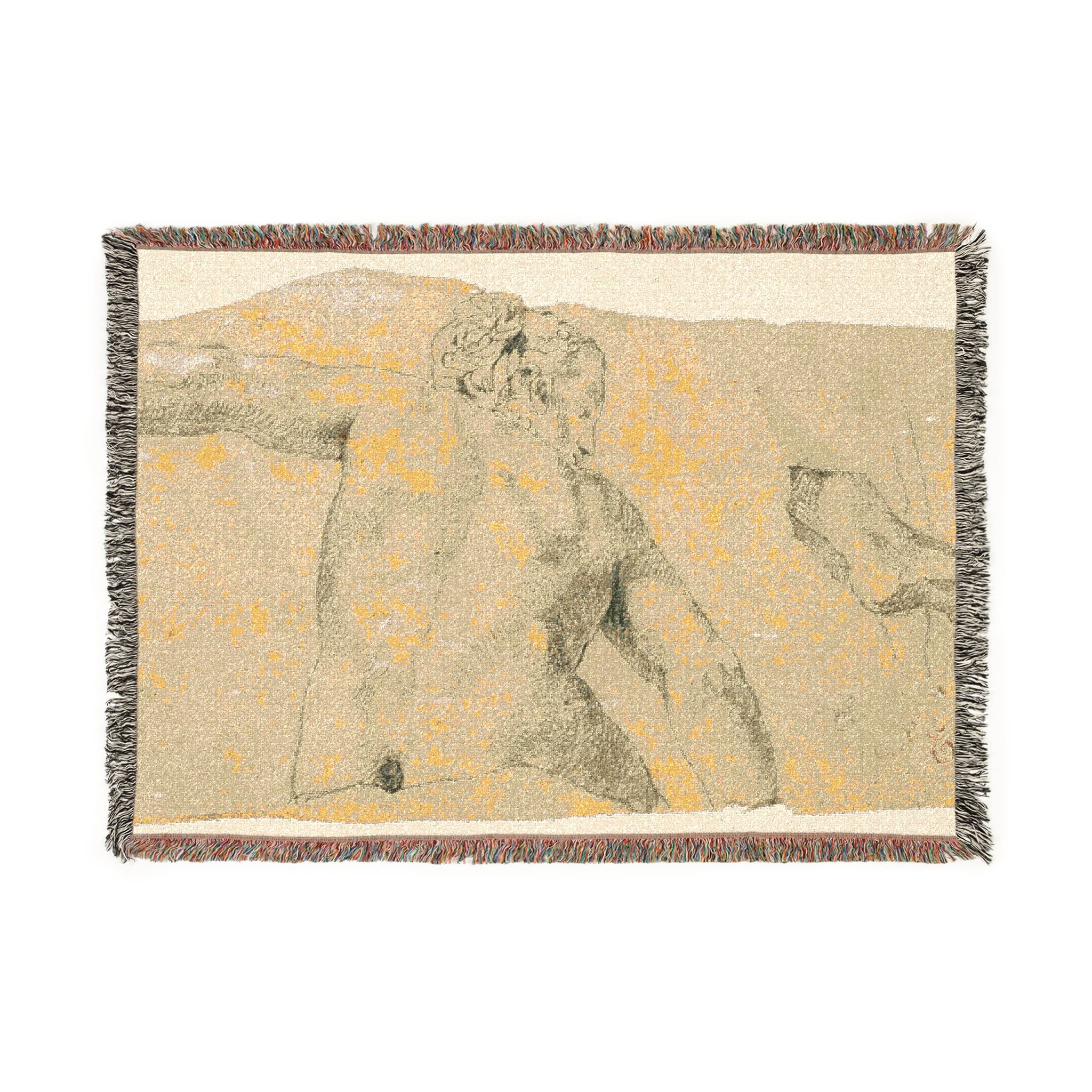 Eugène Delacroix - Allegory of Love Infidelity | Woven Tapestry Blanket