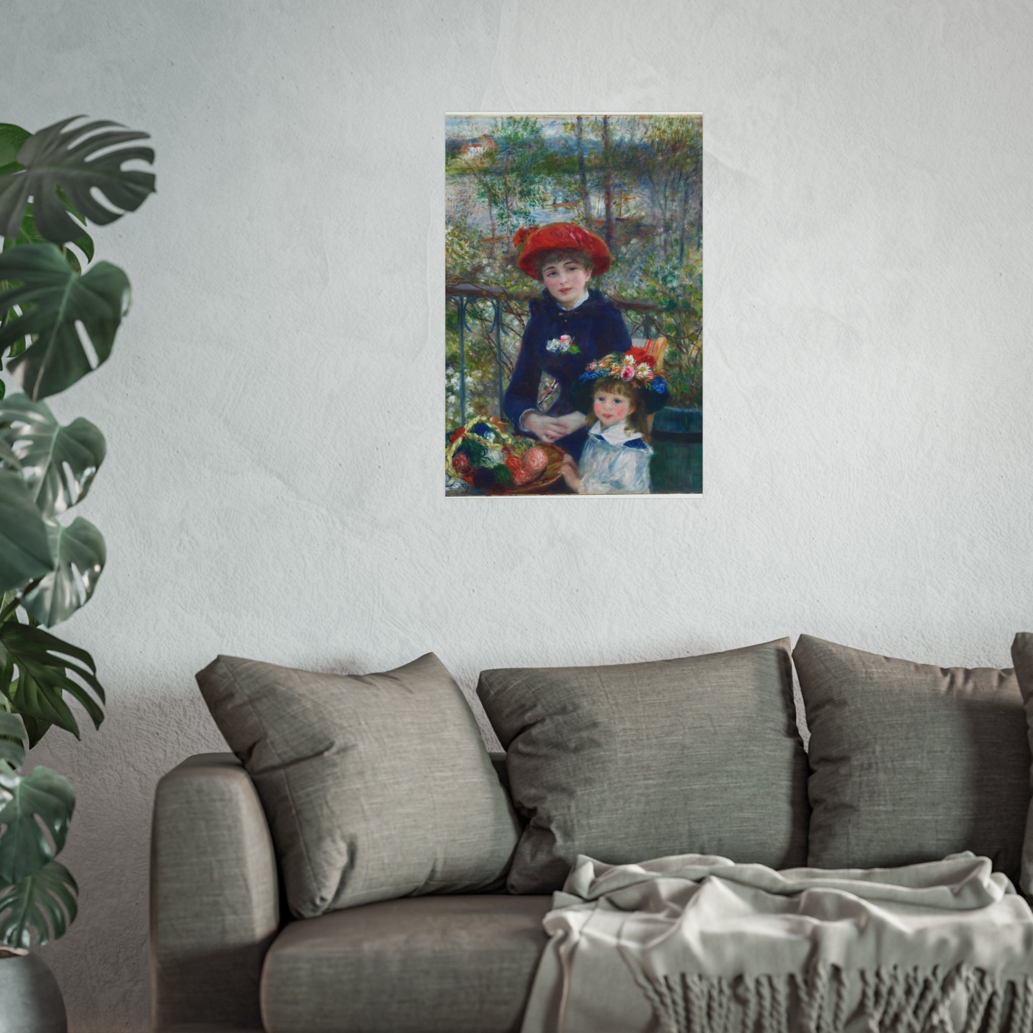Pierre-Auguste Renoir - Two Sisters (On the Terrace) | Fine Art Poster