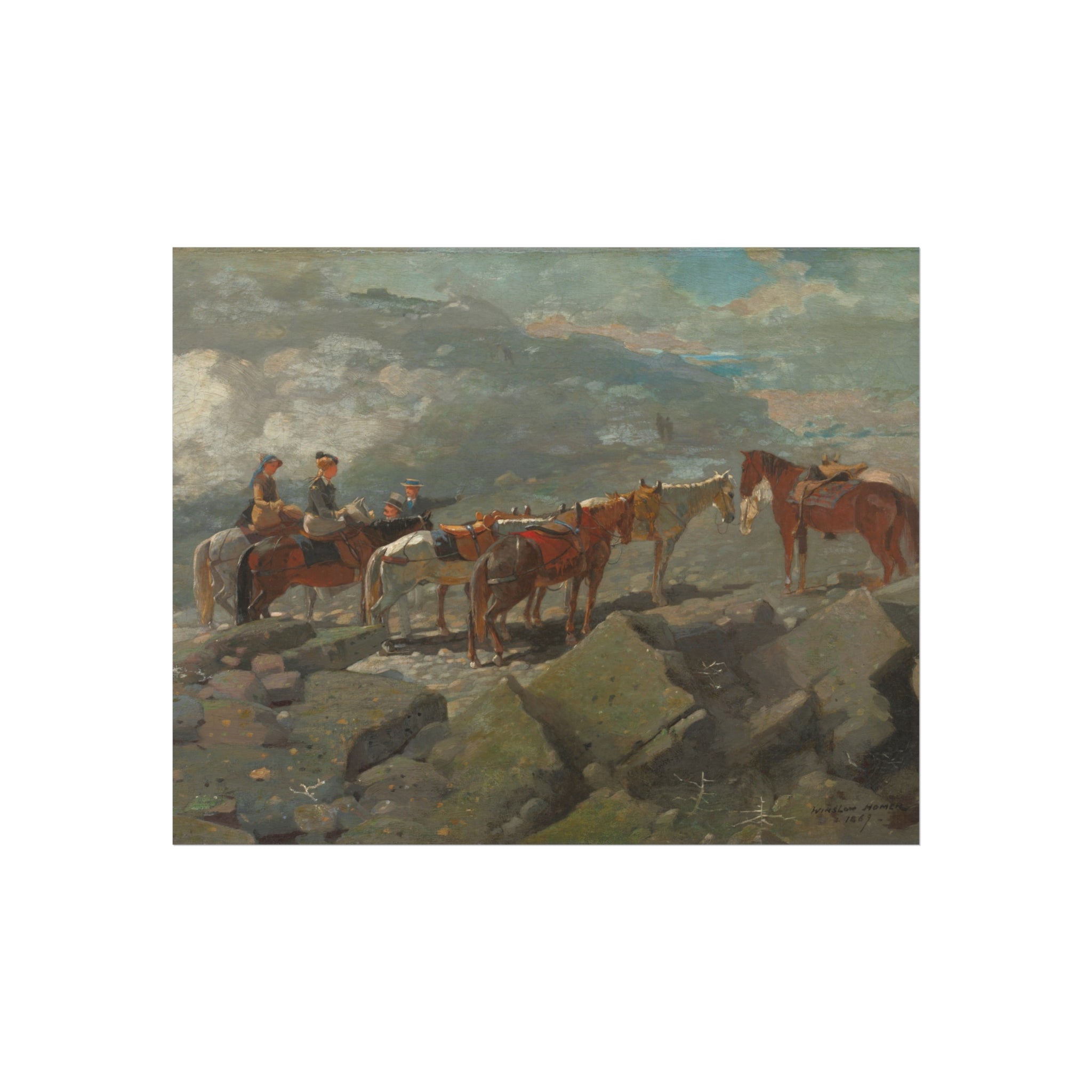 Winslow Homer - Mount Washington | Fine Art Poster