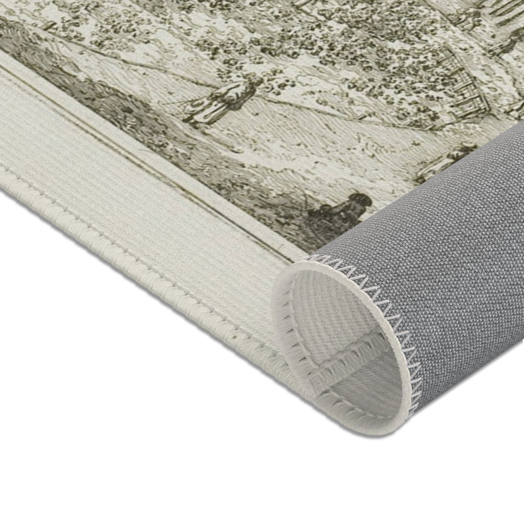 Canaletto - Al Dolo, from Vedute | Area Rug