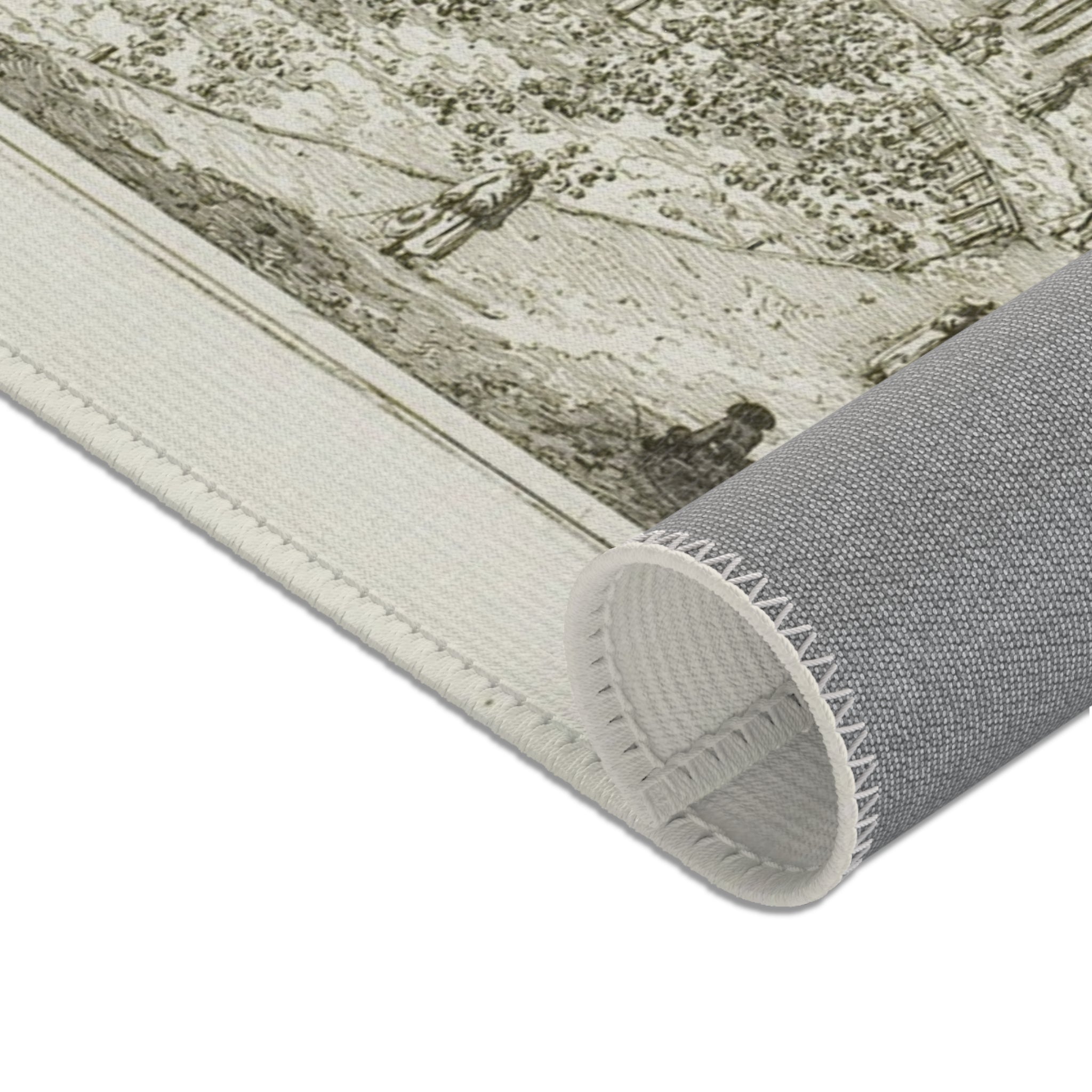 Canaletto - Al Dolo, from Vedute | Area Rug