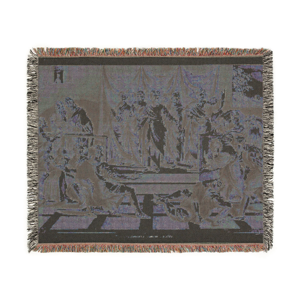 John Constable - Death of Ananias | Woven Tapestry Blanket