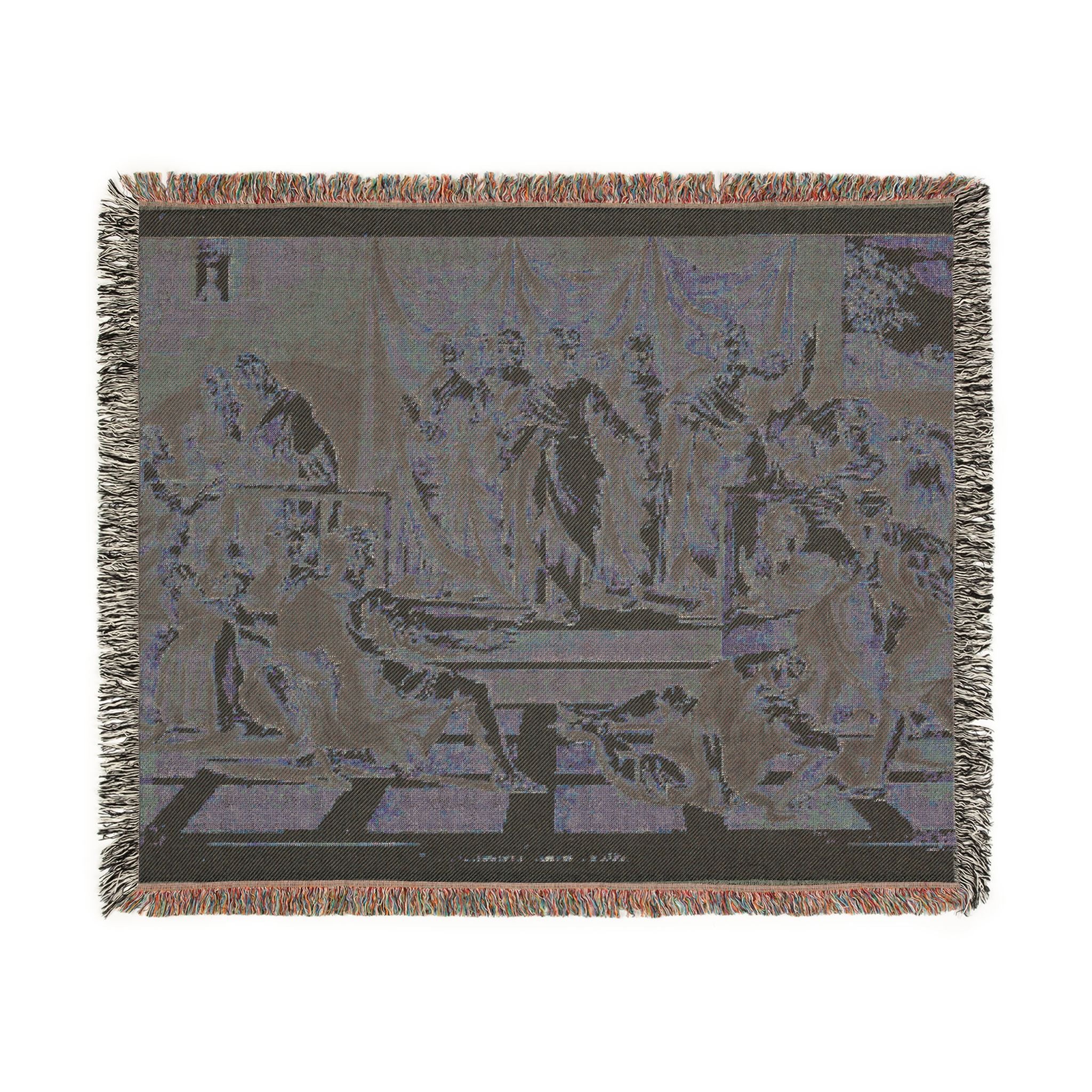 John Constable - Death of Ananias | Woven Tapestry Blanket