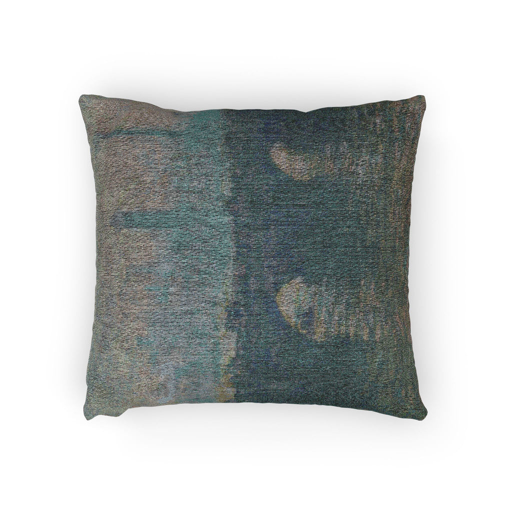 Claude Monet - Waterloo Bridge, Gray Weather | Woven Pillow