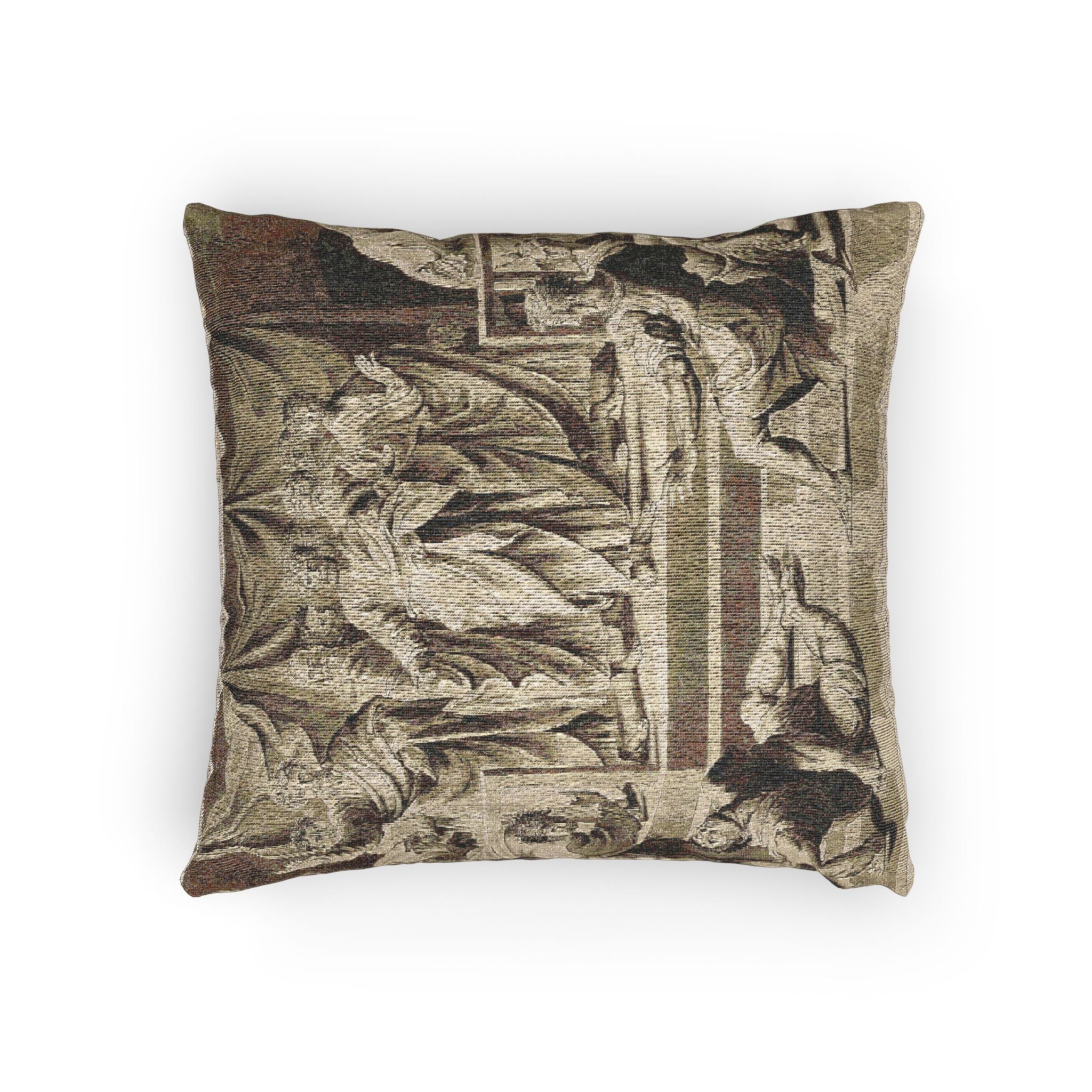 John Constable - Death of Ananias | Woven Pillow