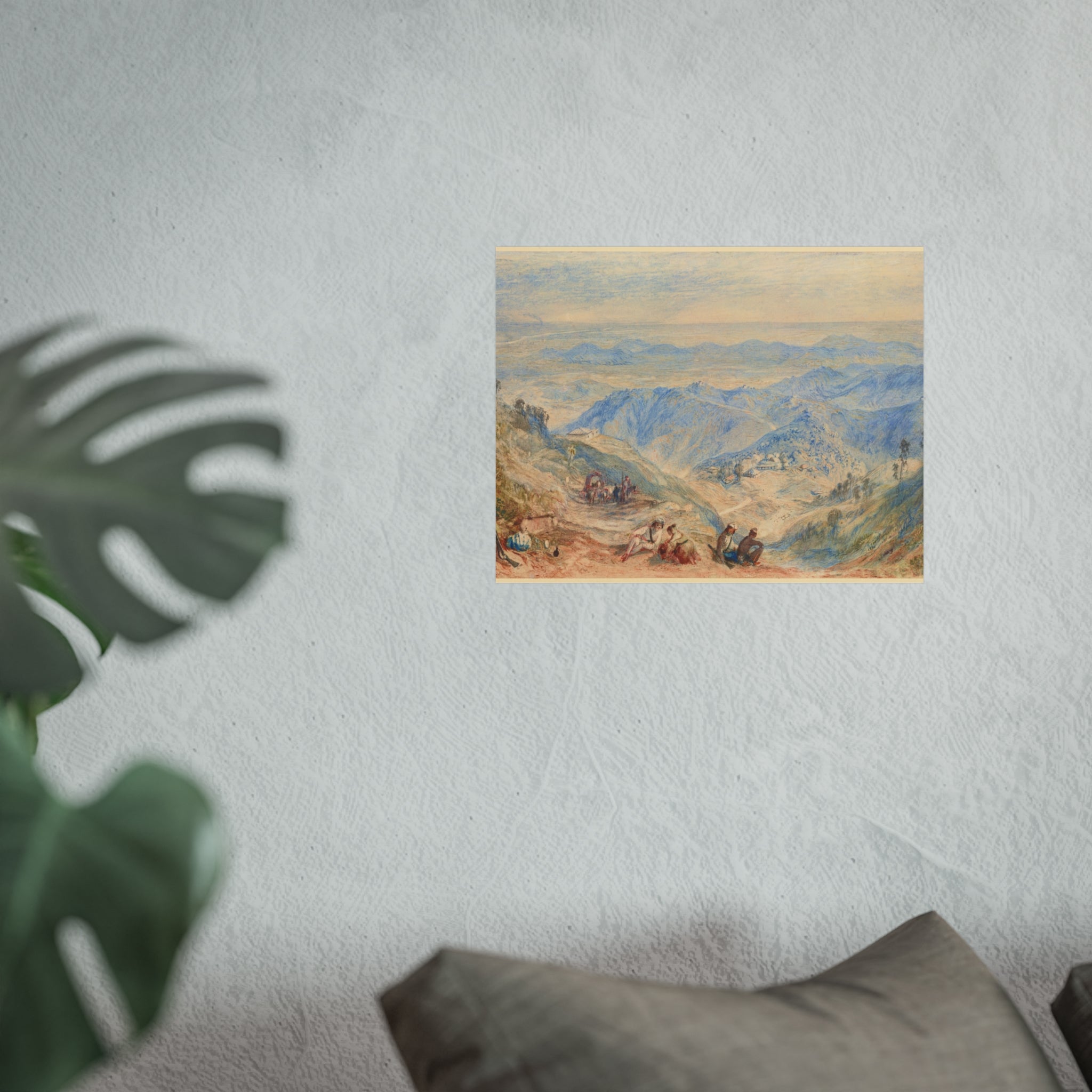 Joseph Mallord William Turner - Mussooree and the Dhoon from Landour | Fine Art Poster