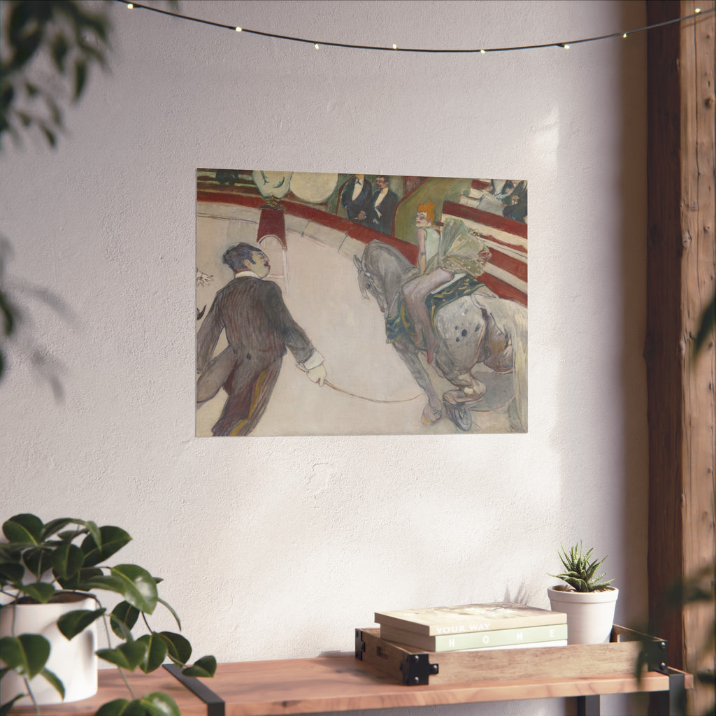 Henri de Toulouse-Lautrec - Equestrienne (At the Cirque Fernando) | Fine Art Poster