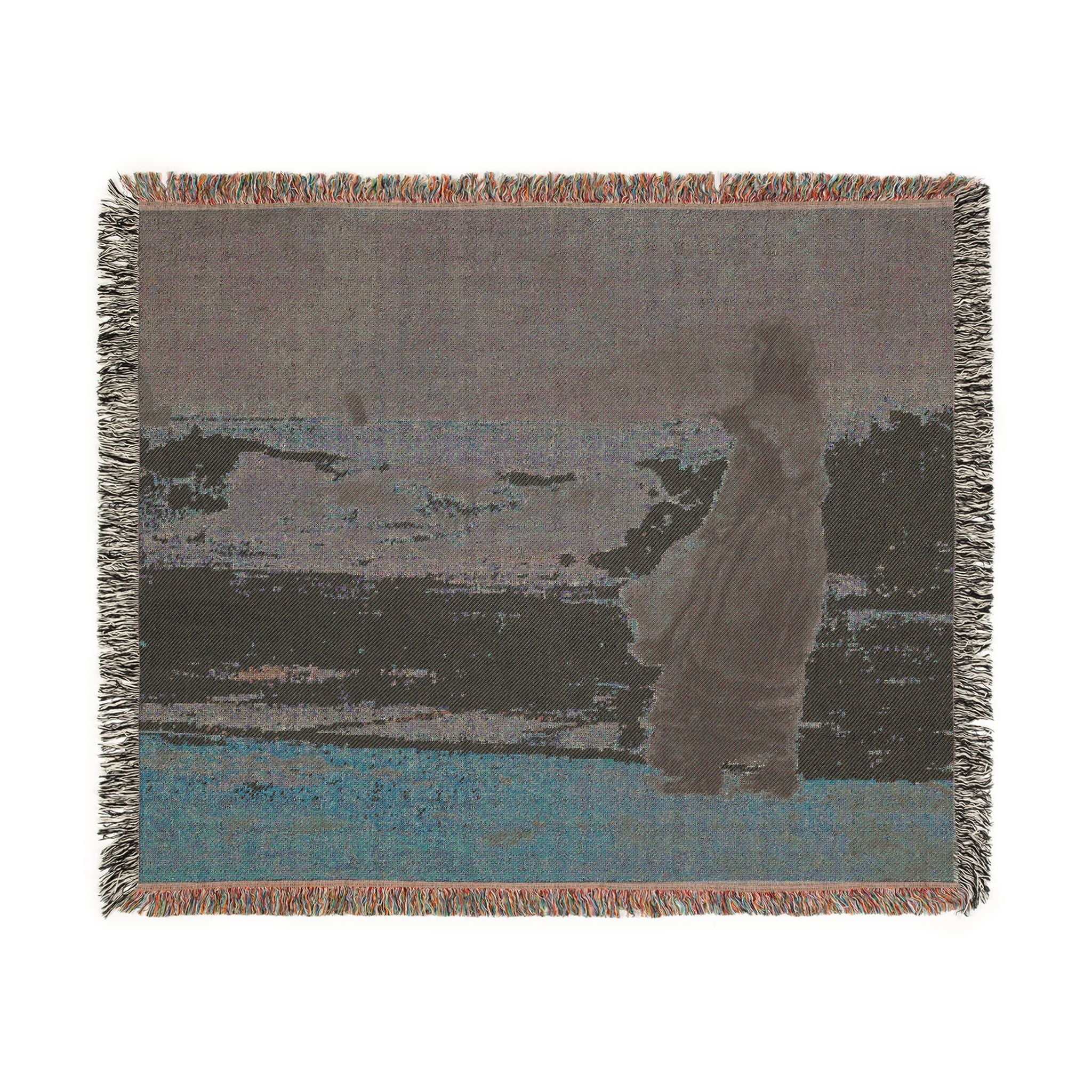 Winslow Homer - The Watcher, Tynemouth | Woven Tapestry Blanket