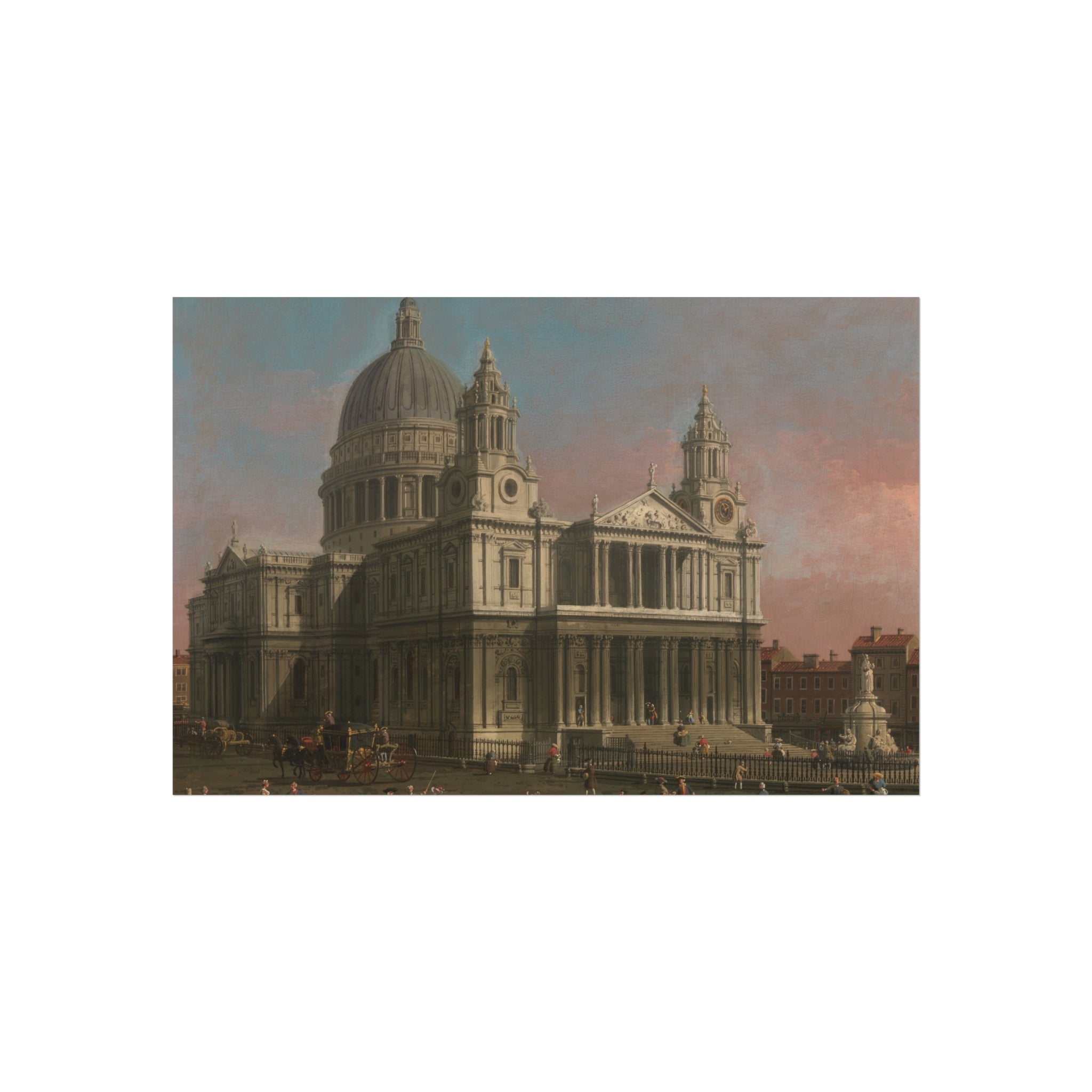 Canaletto - St. Paul's Cathedral - Google Art Project | Fine Art Poster
