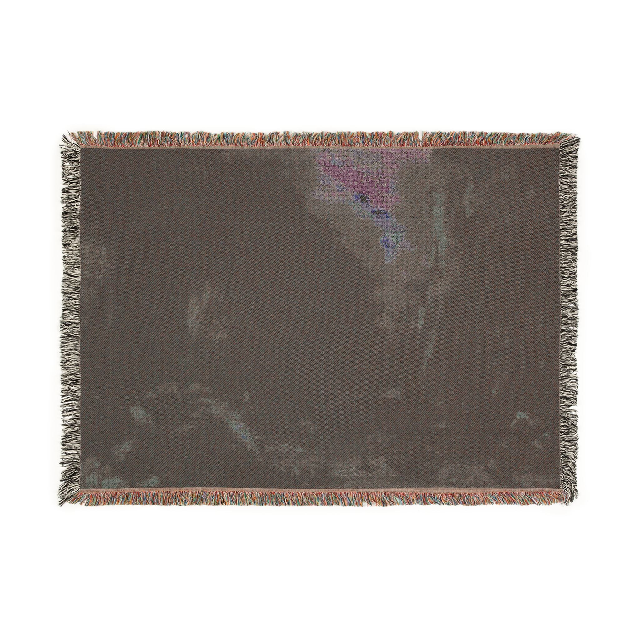 Gustave Courbet - The Valley of Les Puits-Noir | Woven Tapestry Blanket