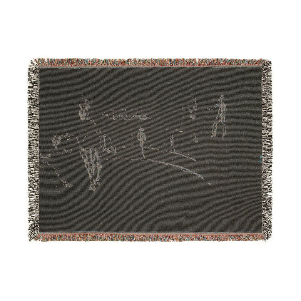 Henri de Toulouse-Lautrec - Sketchbook, 1880 | Woven Tapestry Blanket