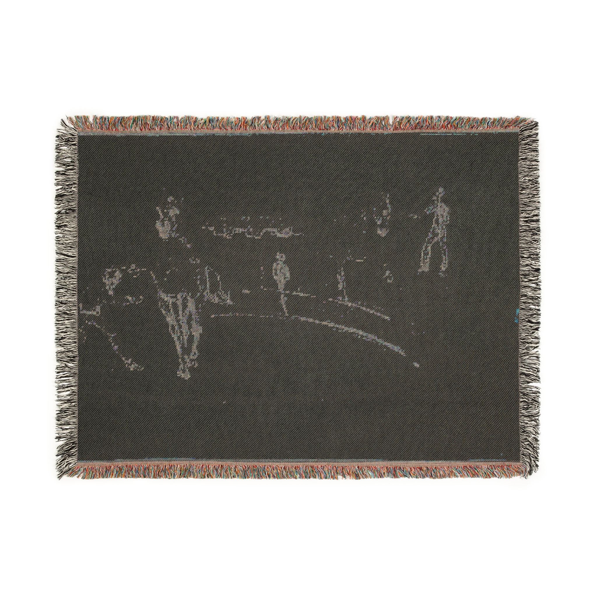 Henri de Toulouse-Lautrec - Sketchbook, 1880 | Woven Tapestry Blanket