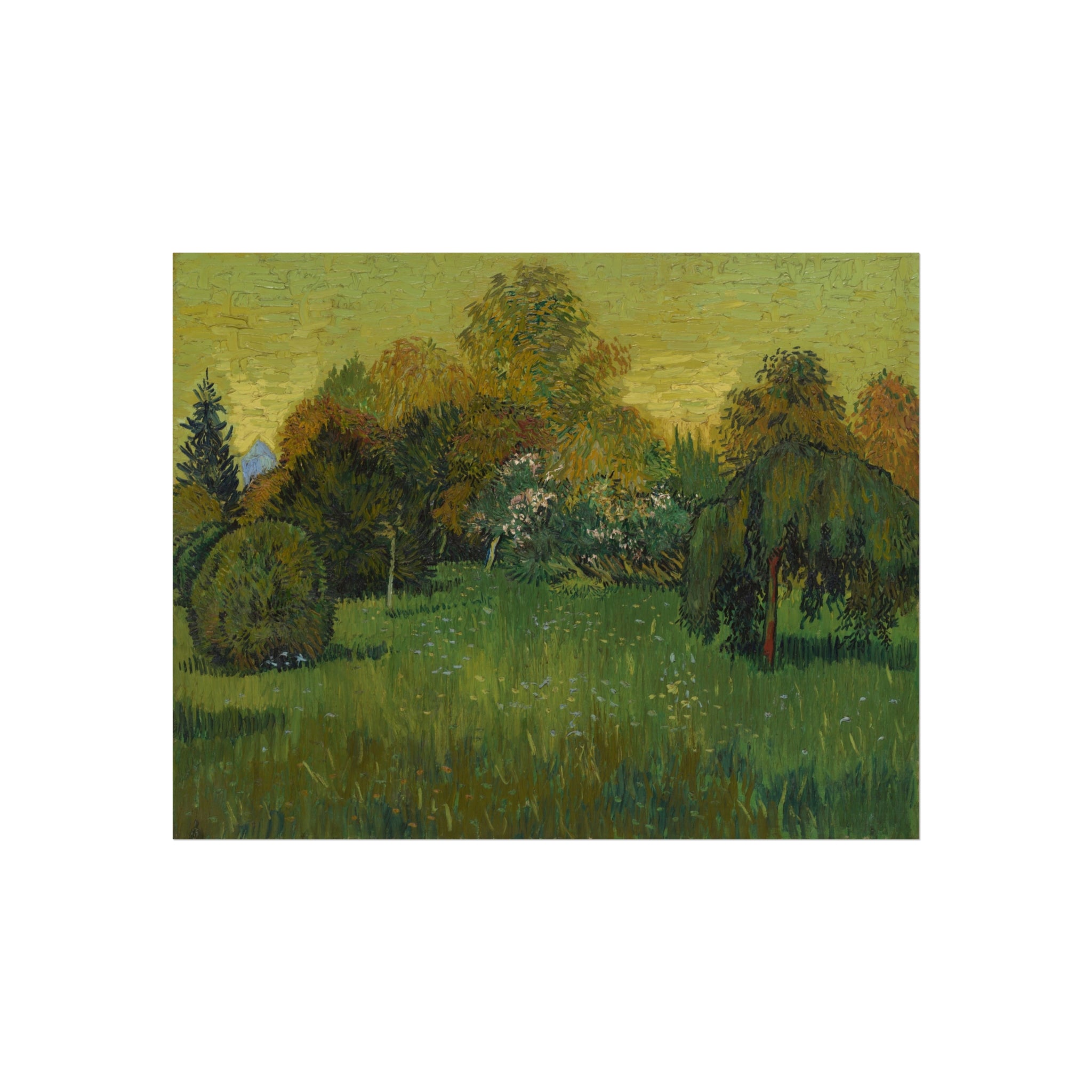 Vincent van Gogh - The Poet's Garden | Fine Art Poster