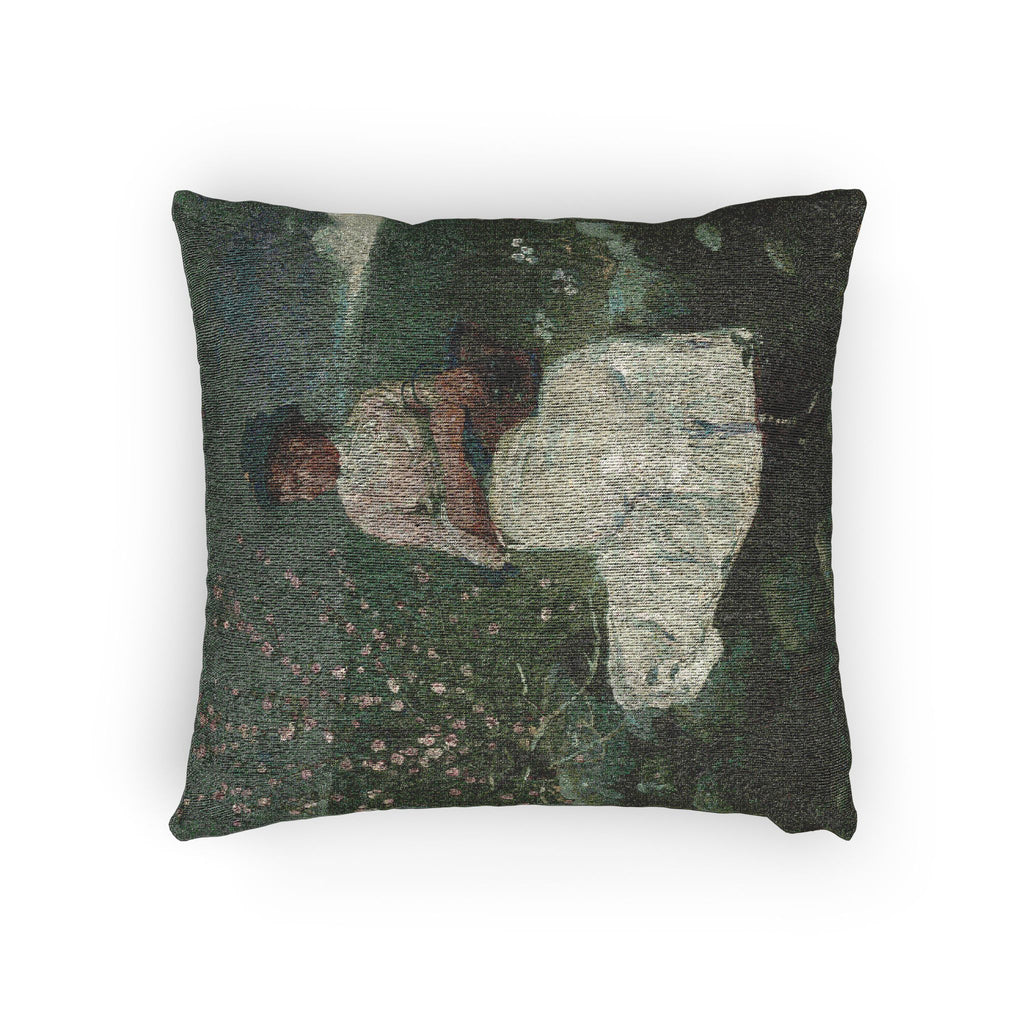 Winslow Homer - Peach Blossoms | Woven Pillow
