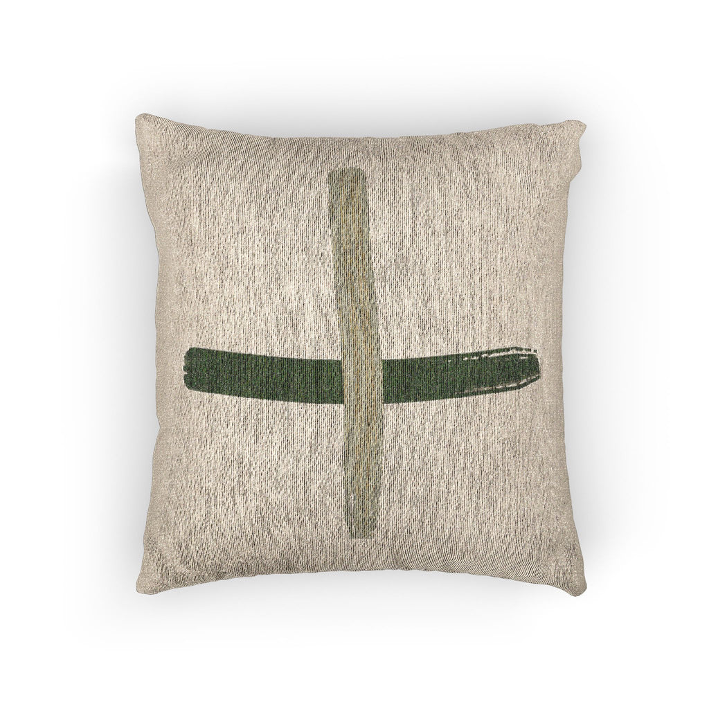 Grove Crossed Strokes Woven Pillow