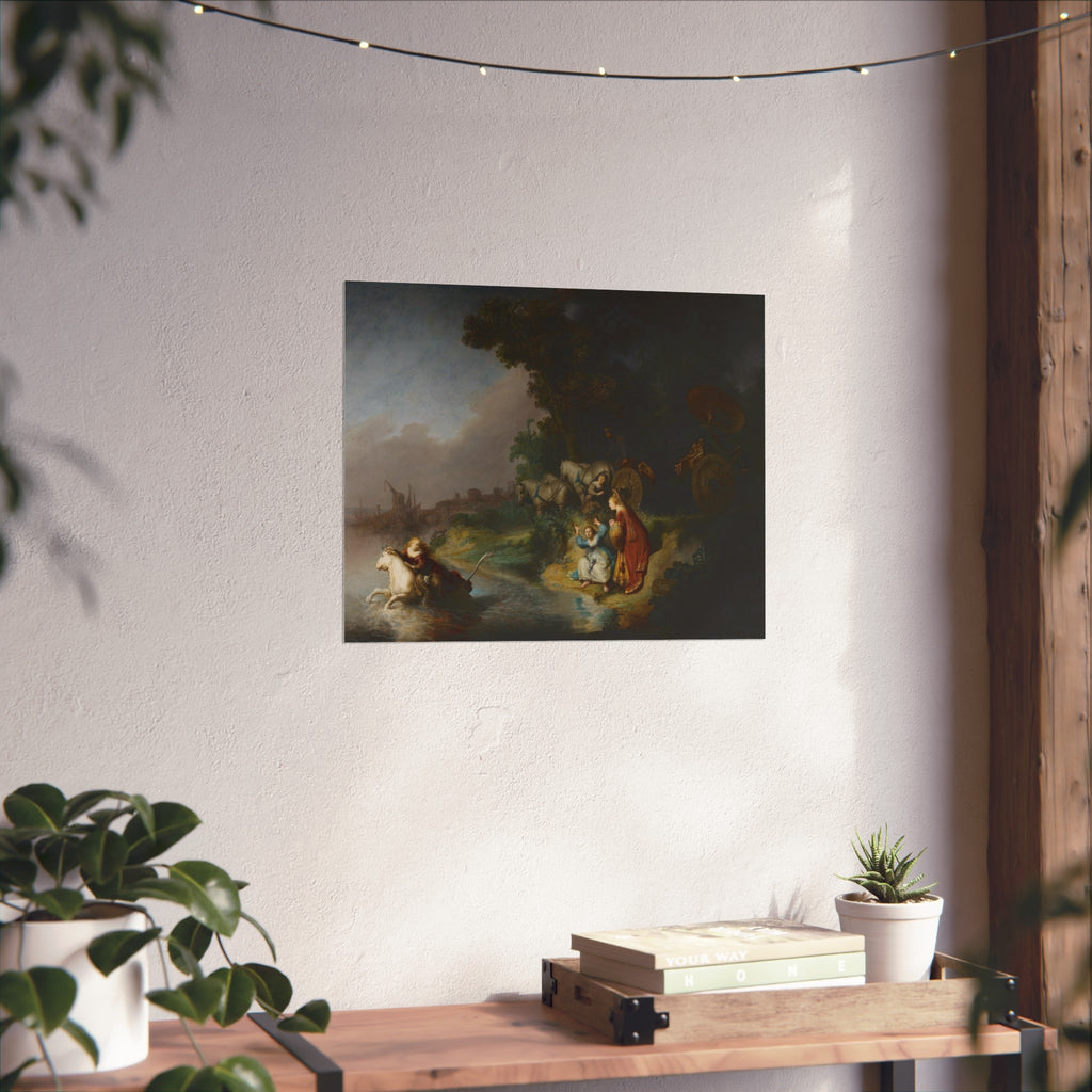 Rembrandt Harmensz. van Rijn - The Abduction of Europa - Google Art Project | Fine Art Poster