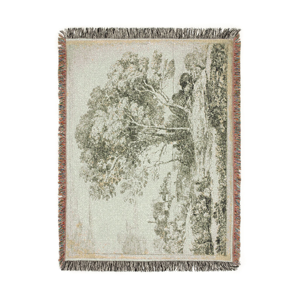 Claude Lorrain - The Goatherd | Woven Tapestry Blanket