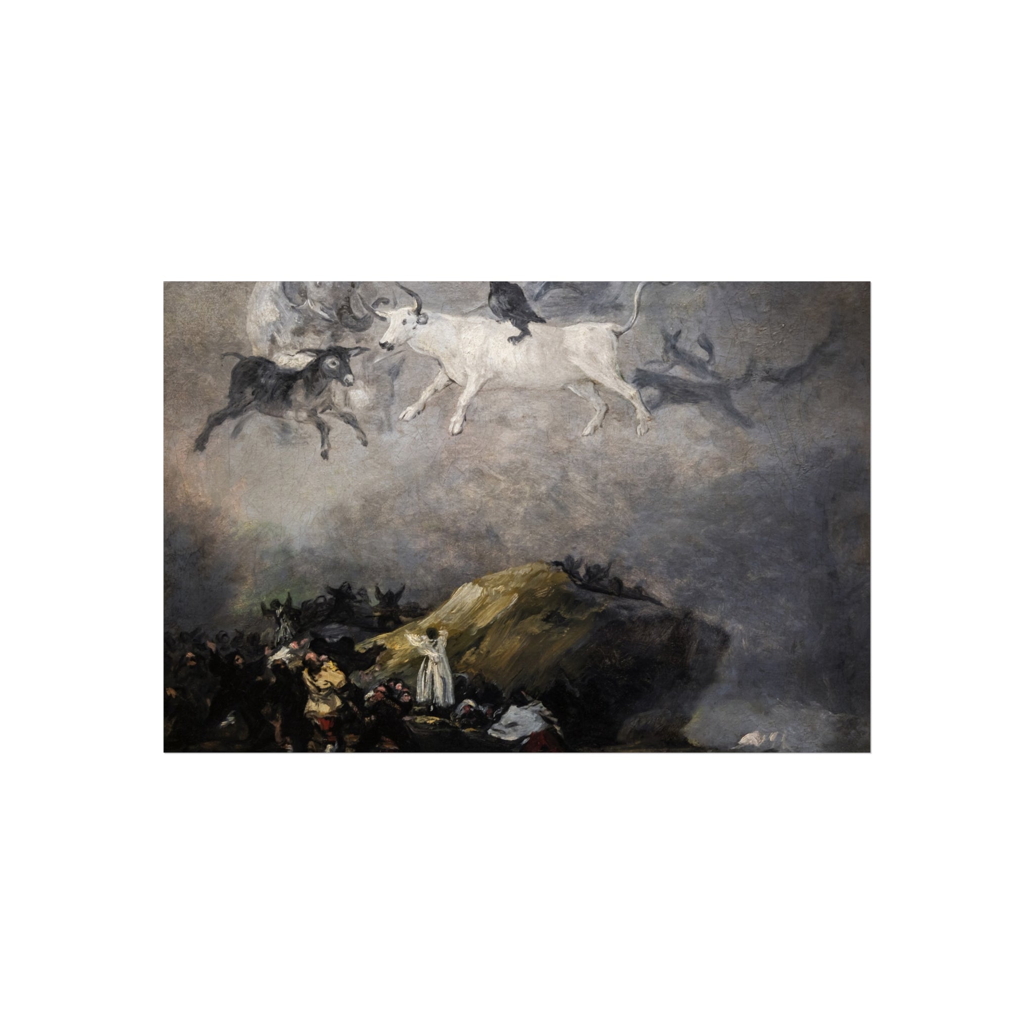 (Agen) Caprice - Francisco de Goya 1818-1819 - Musée des Beaux-Arts d'Agen | Fine Art Poster
