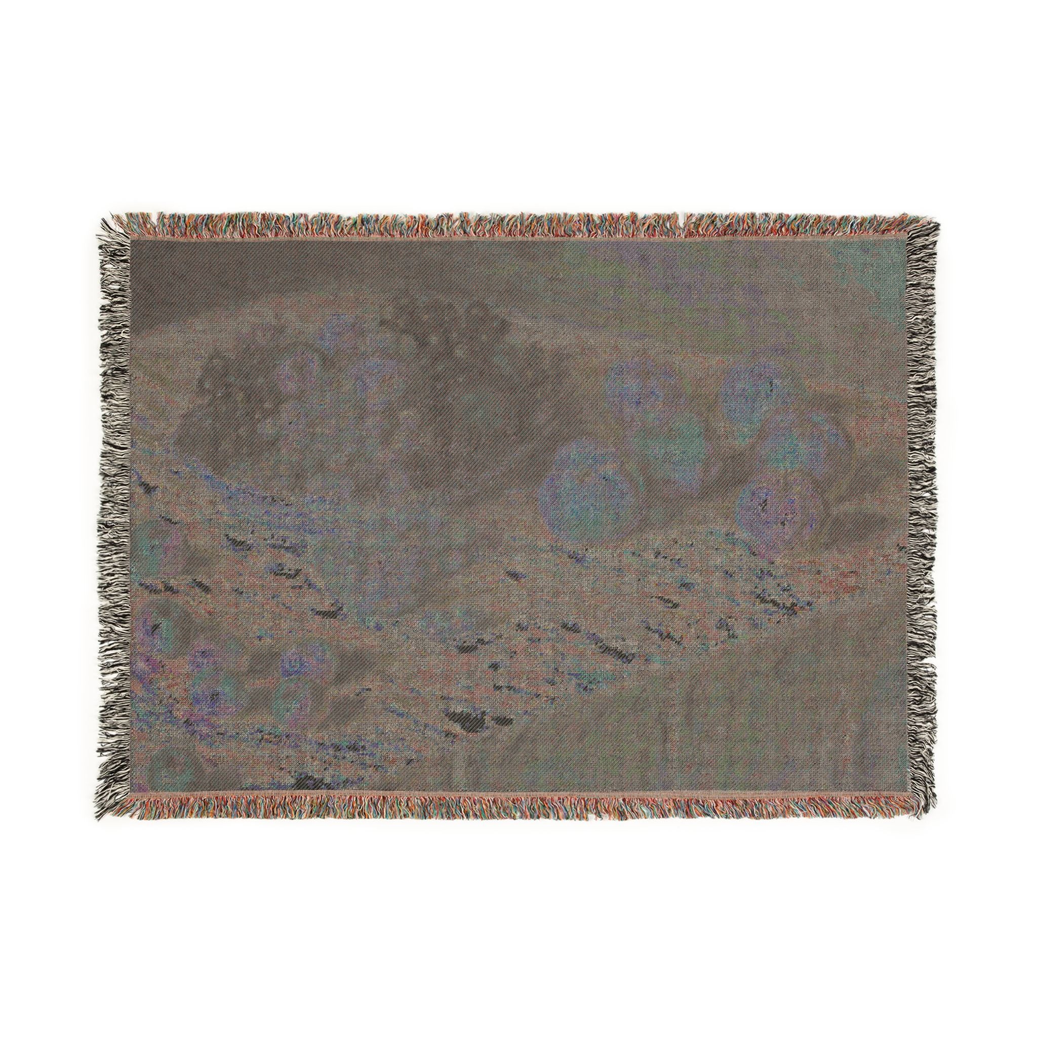Claude Monet - Apples and Grapes | Woven Tapestry Blanket