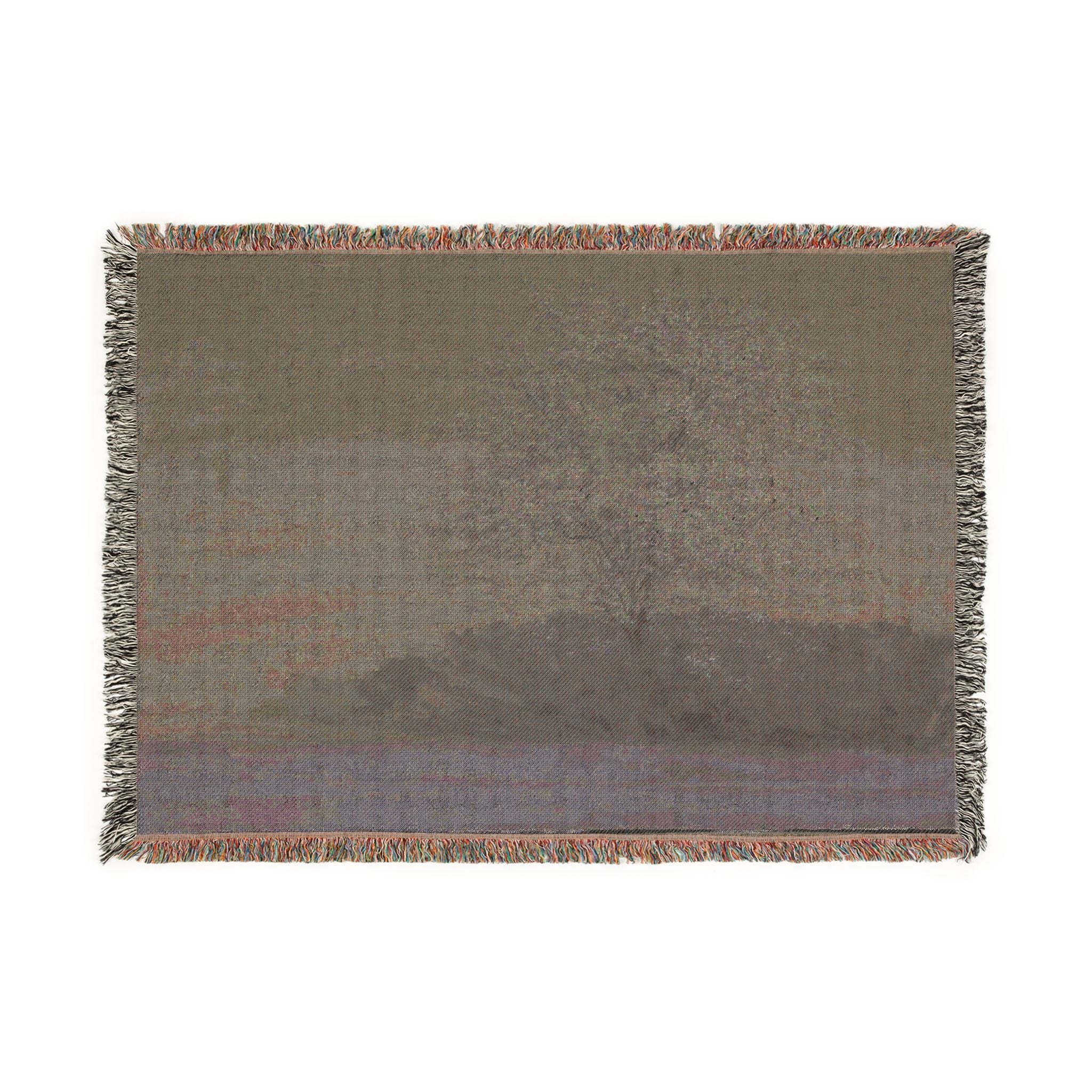 William Turner - Study of a Tree in Bloom | Woven Tapestry Blanket