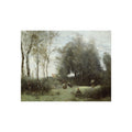 Jean Baptiste Camille Corot - Arleux-Palluel, The Bridge of Trysts | Fine Art Poster