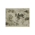 Claude Lorrain - Seated Woman and Other Sketches | Fine Art Poster