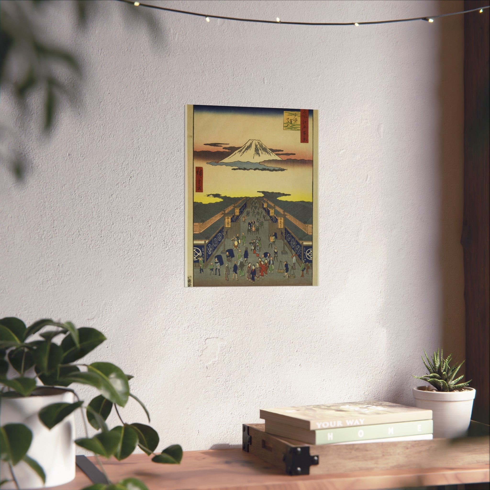Utagawa Hiroshige - Surugacho | Fine Art Poster