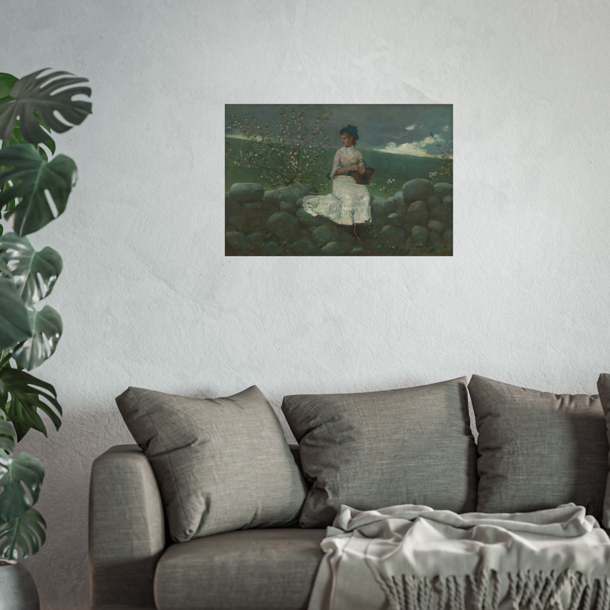 Winslow Homer - Peach Blossoms | Fine Art Poster