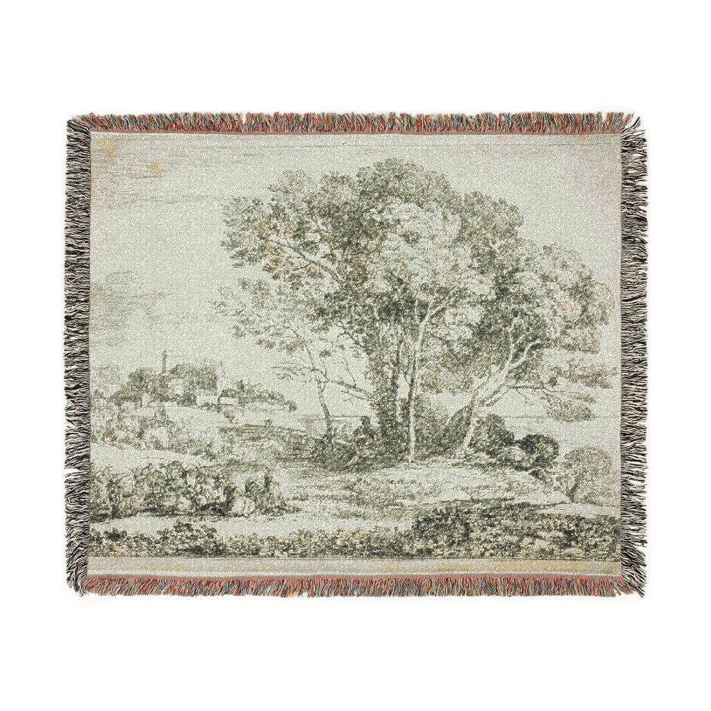 Claude Lorrain - The Goatherd | Woven Tapestry Blanket