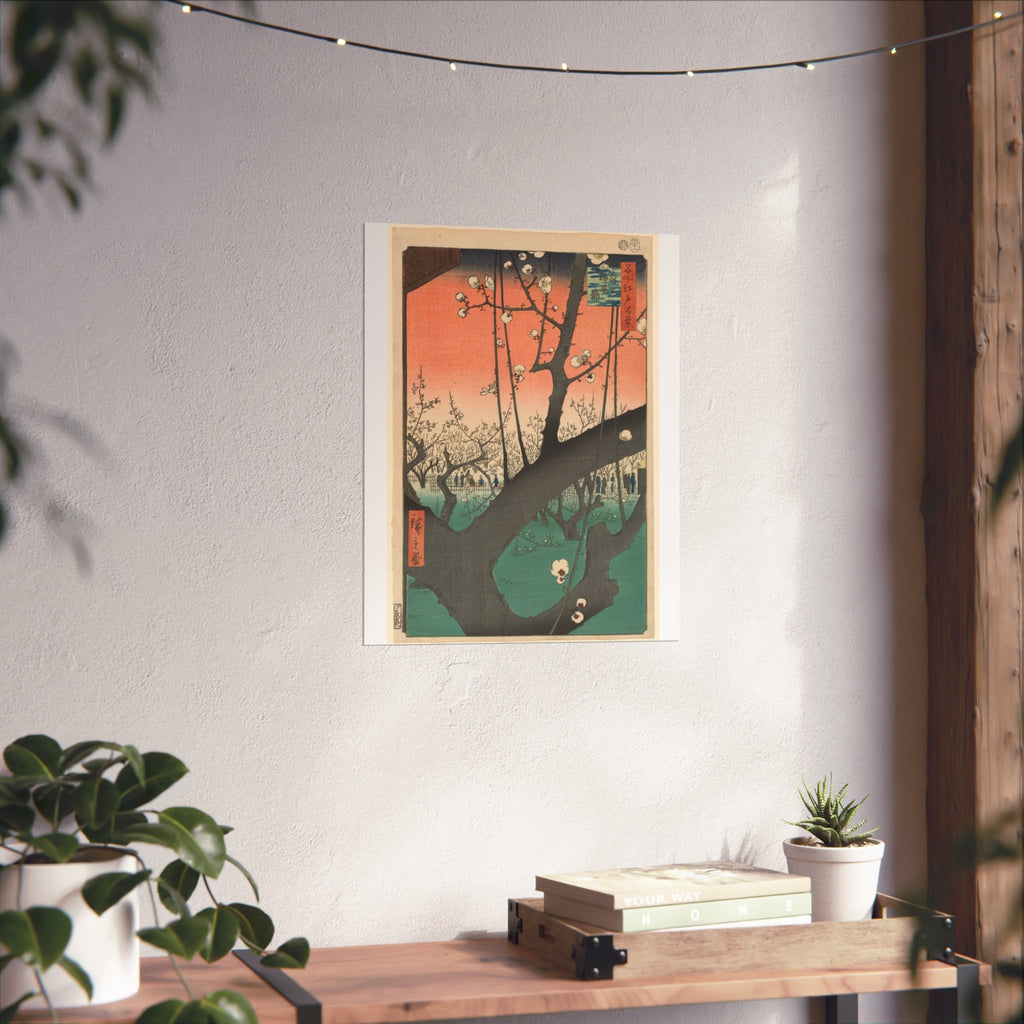 Hiroshige - Plum Garden at Kameido | Fine Art Poster