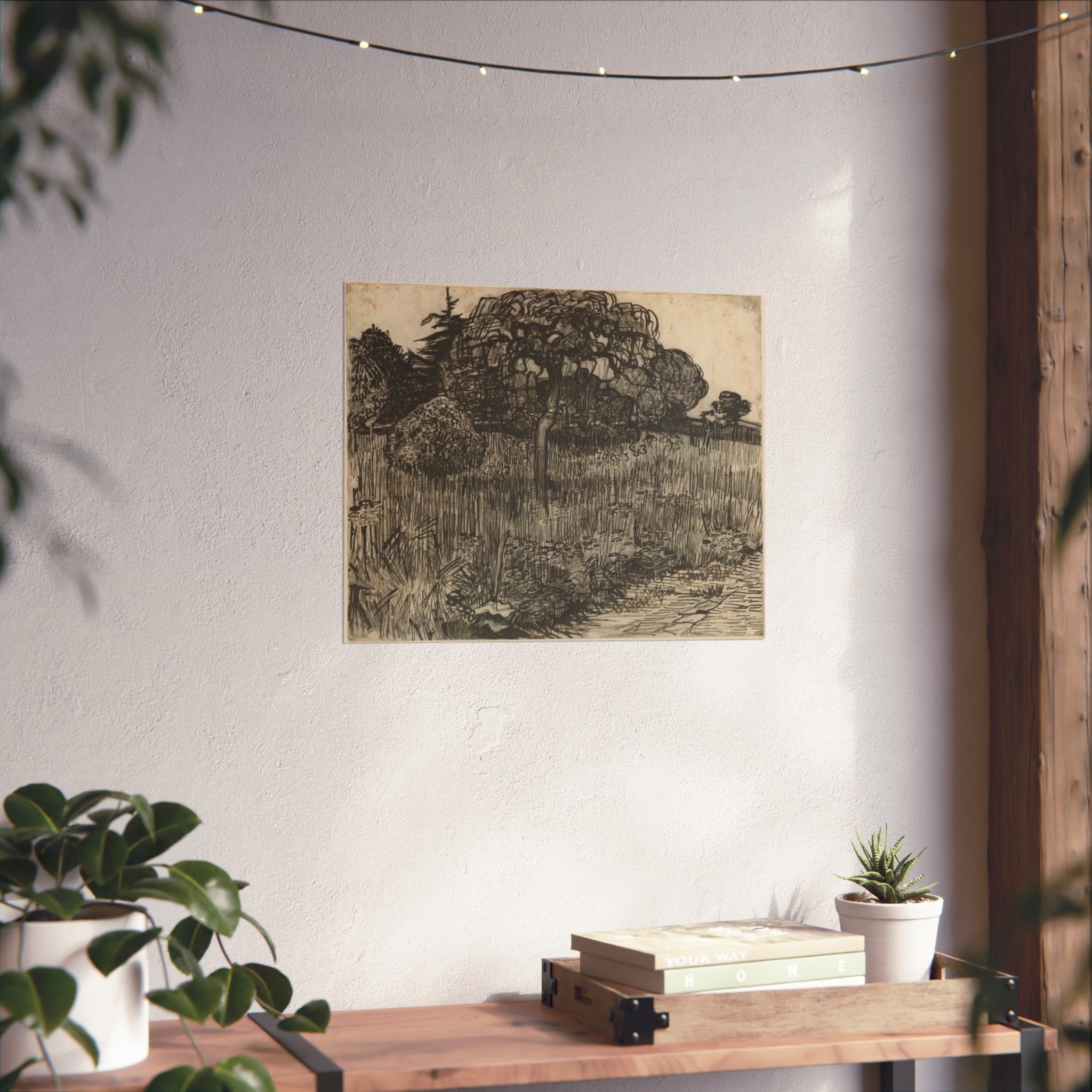 Vincent van Gogh - Weeping Tree | Fine Art Poster