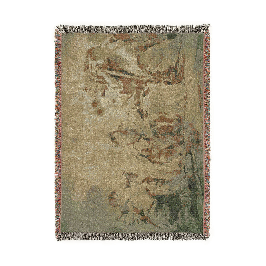 Francesco Guardi - Adoration of the Shepherds (recto); Three Sketches Buildings by Canal with Boats, Landscape with Buld | Woven Tapestry Blanket