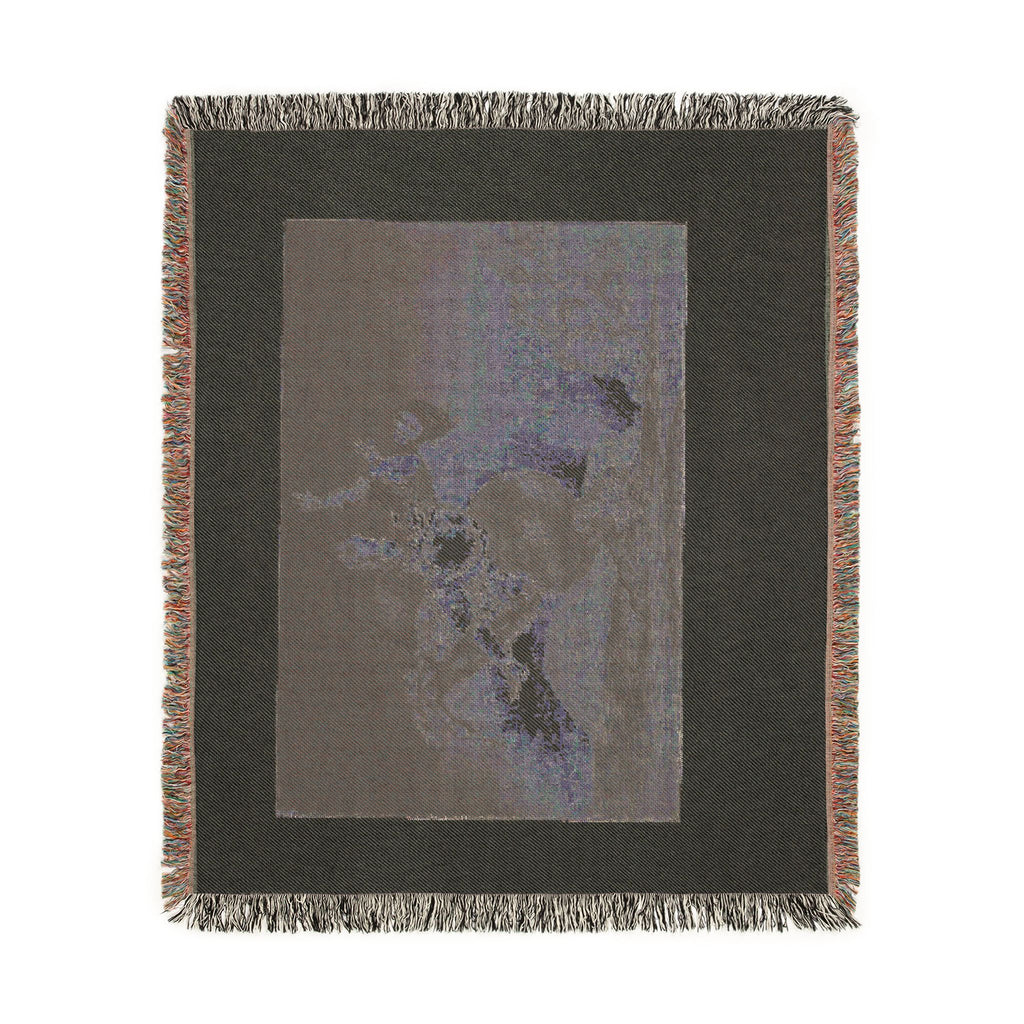 Francisco José de Goya y Lucientes - A Woman and a Horse, Let Someone Else Master Them, plate ten from Los Proverbios | Woven Tapestry Blanket