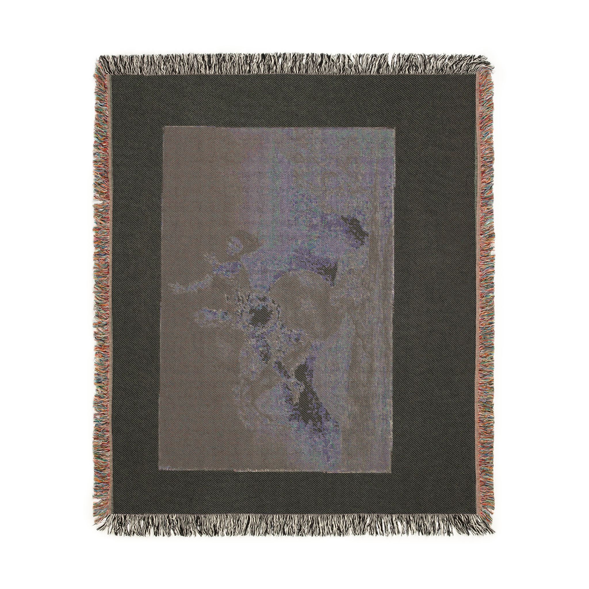 Francisco José de Goya y Lucientes - A Woman and a Horse, Let Someone Else Master Them, plate ten from Los Proverbios | Woven Tapestry Blanket