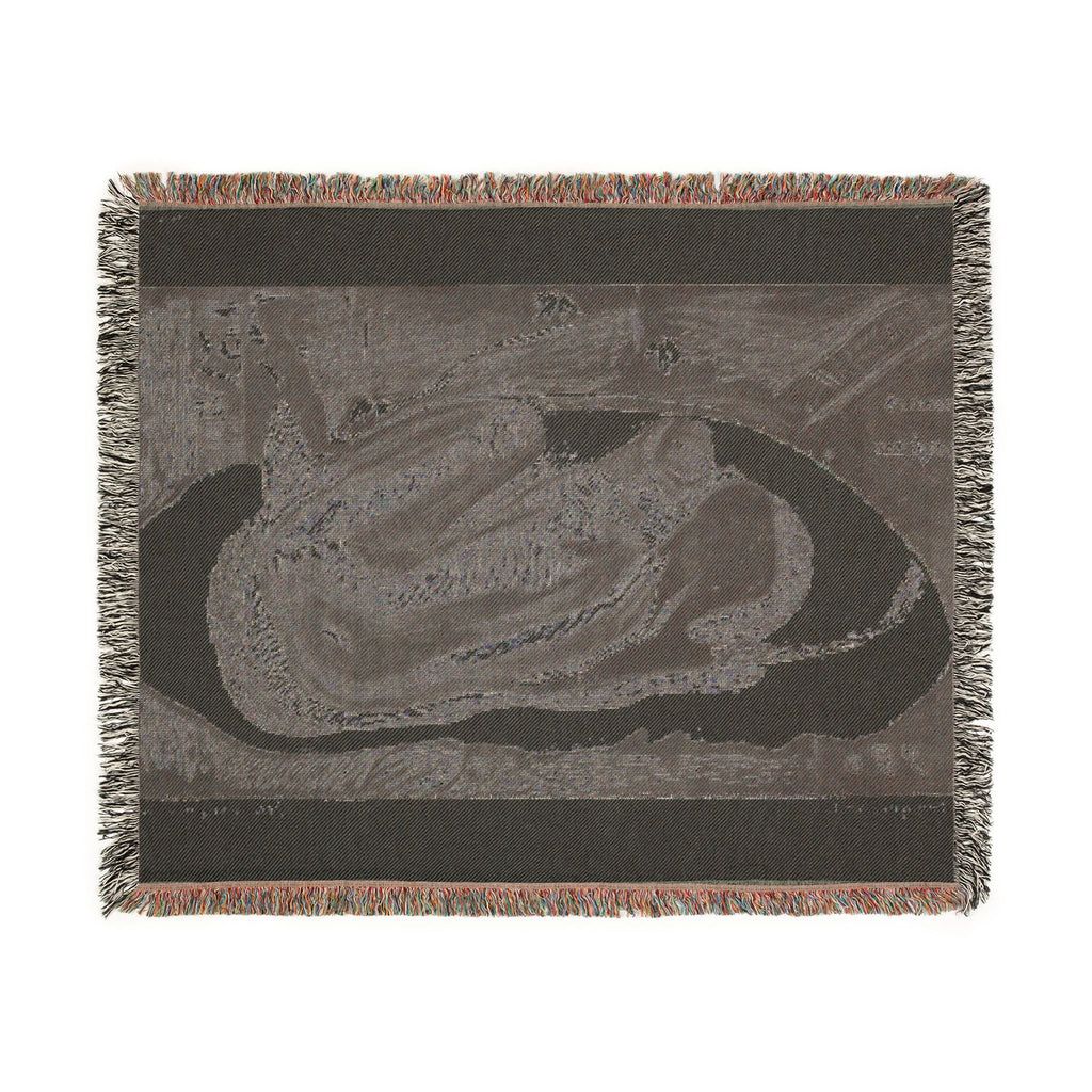 Paul Gauguin - Manao tupapau (She Thinks of the Ghost or The Ghost Thinks of Her), from the Noa Noa Suite | Woven Tapestry Blanket