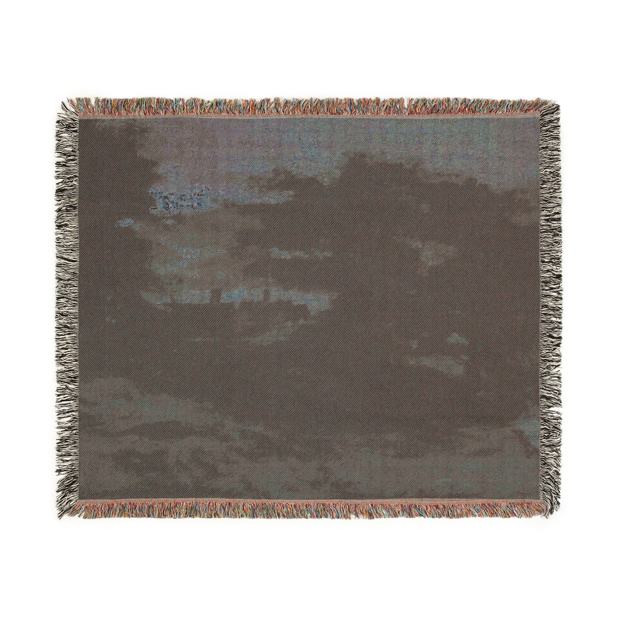 John Constable - Landscape with Cottages | Woven Tapestry Blanket